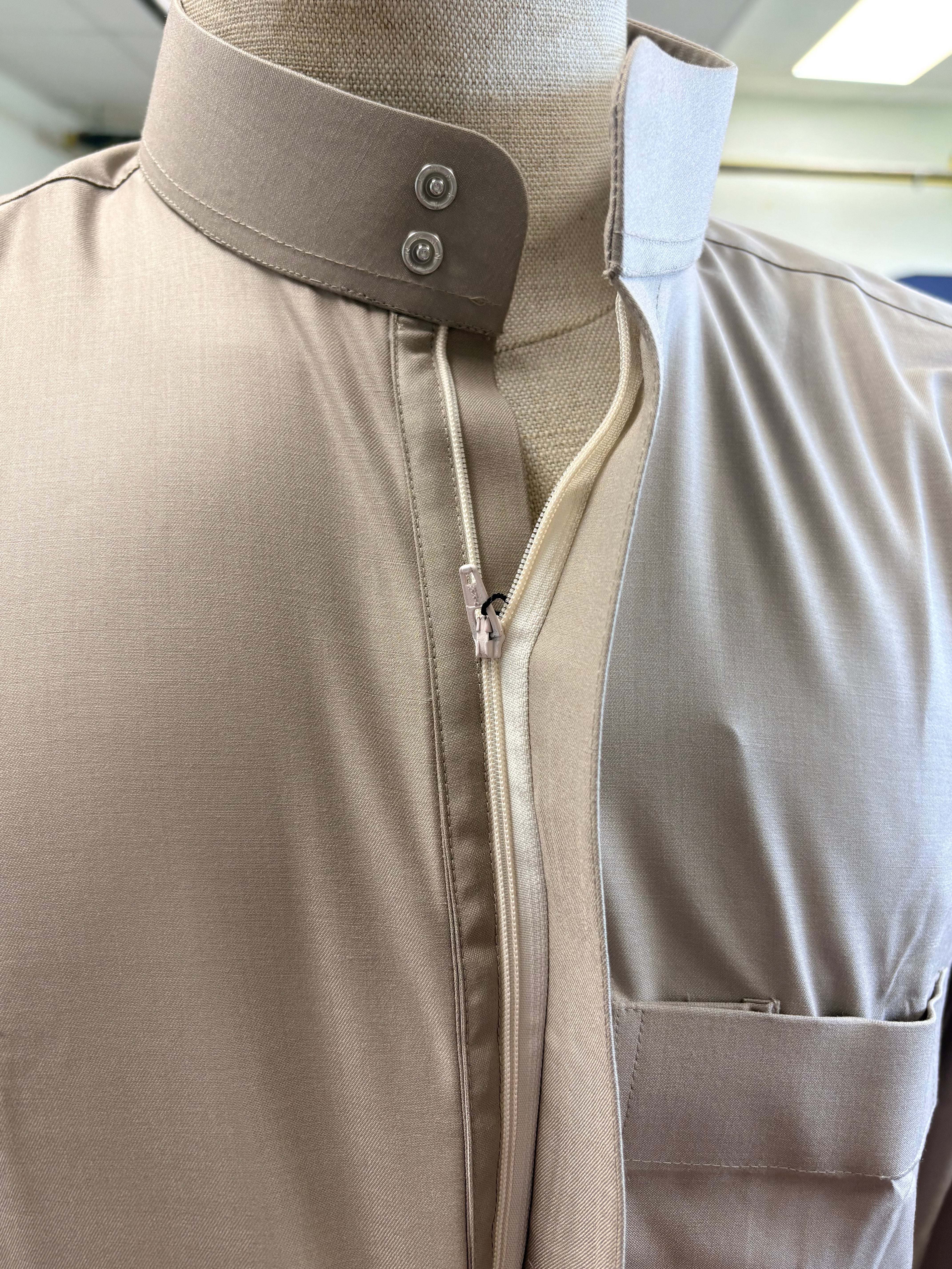 Hijazi Light Taupe Thobe