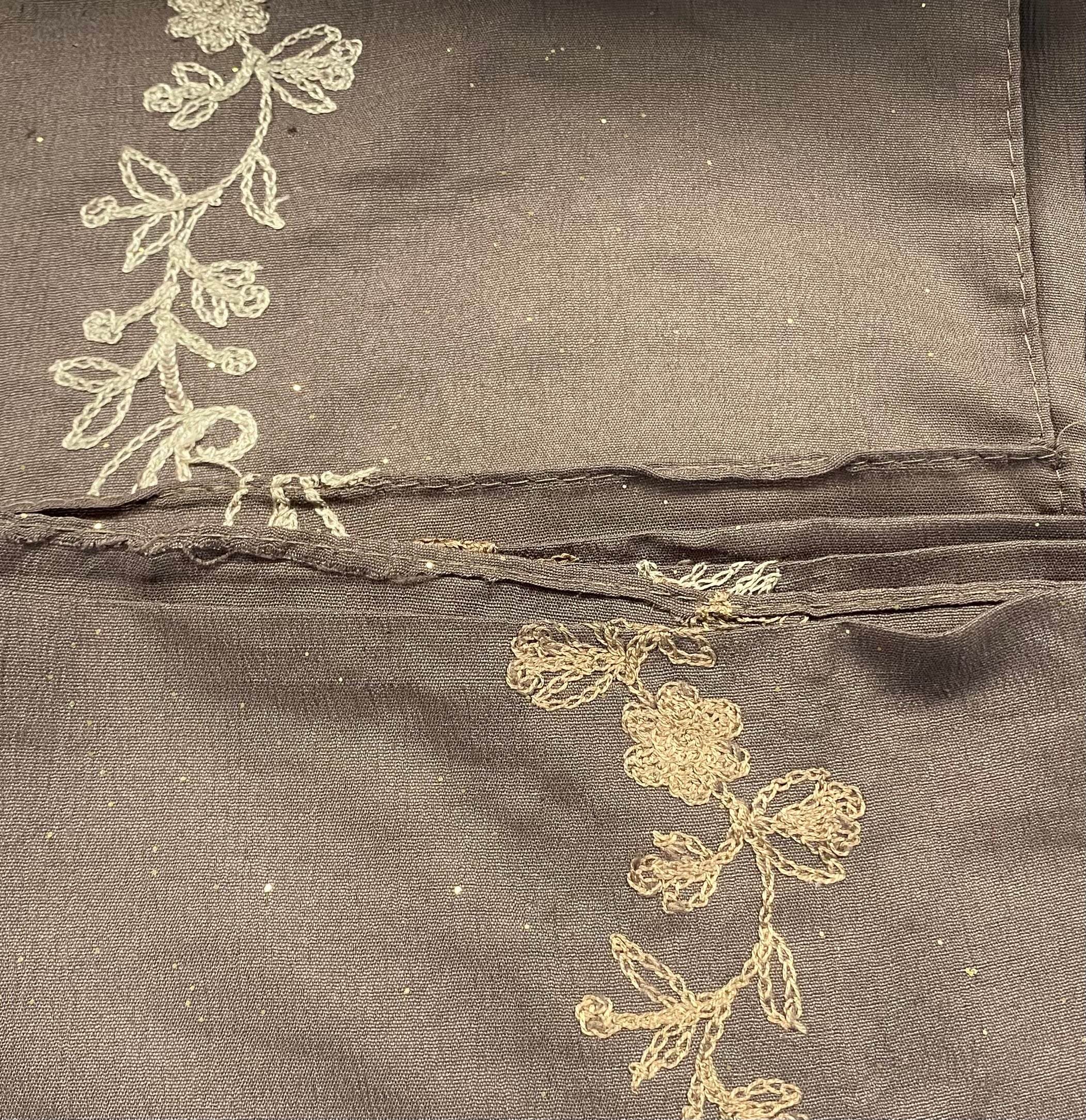 Floral Embroidered Hijab