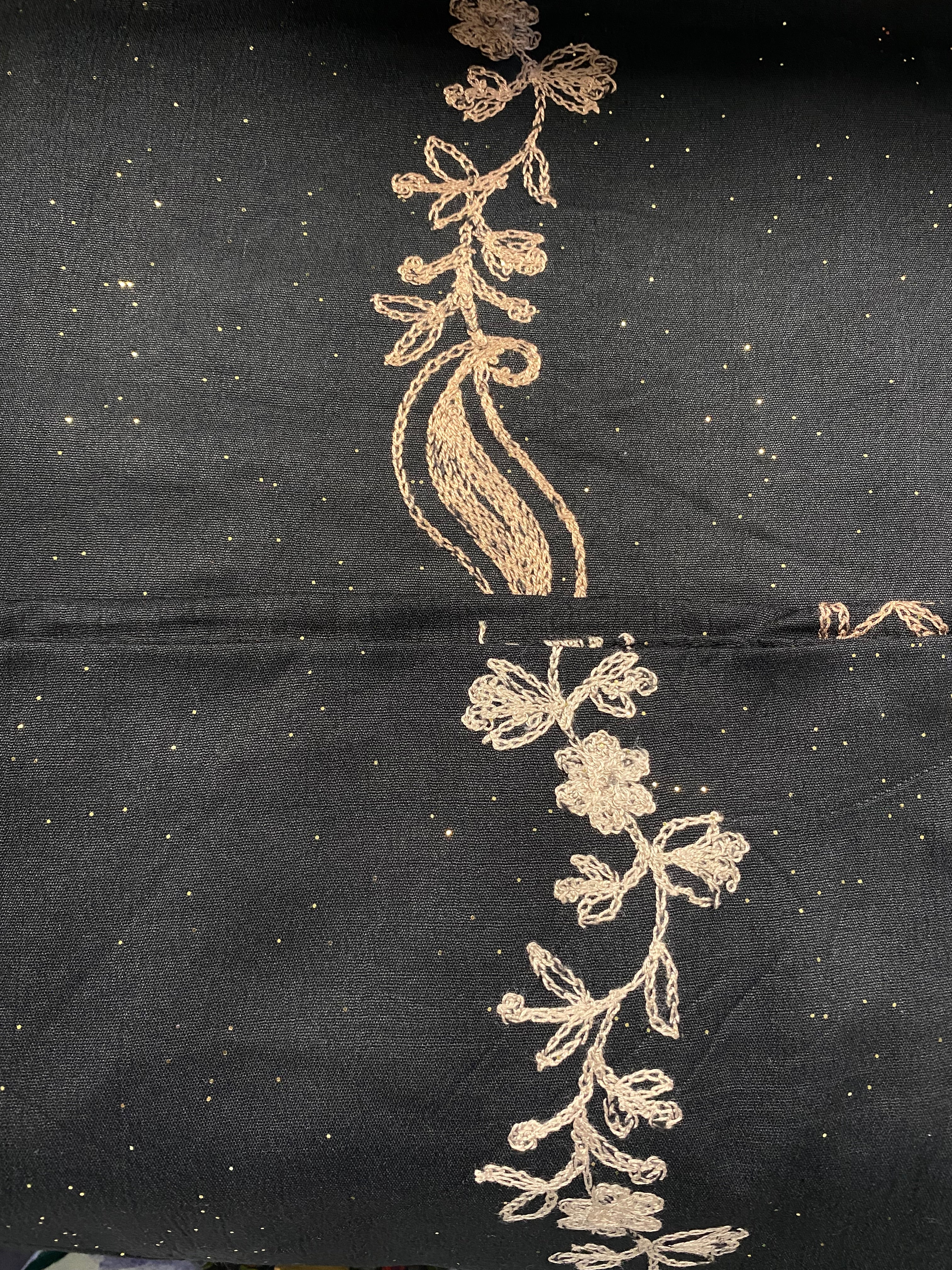 Floral Embroidered Hijab