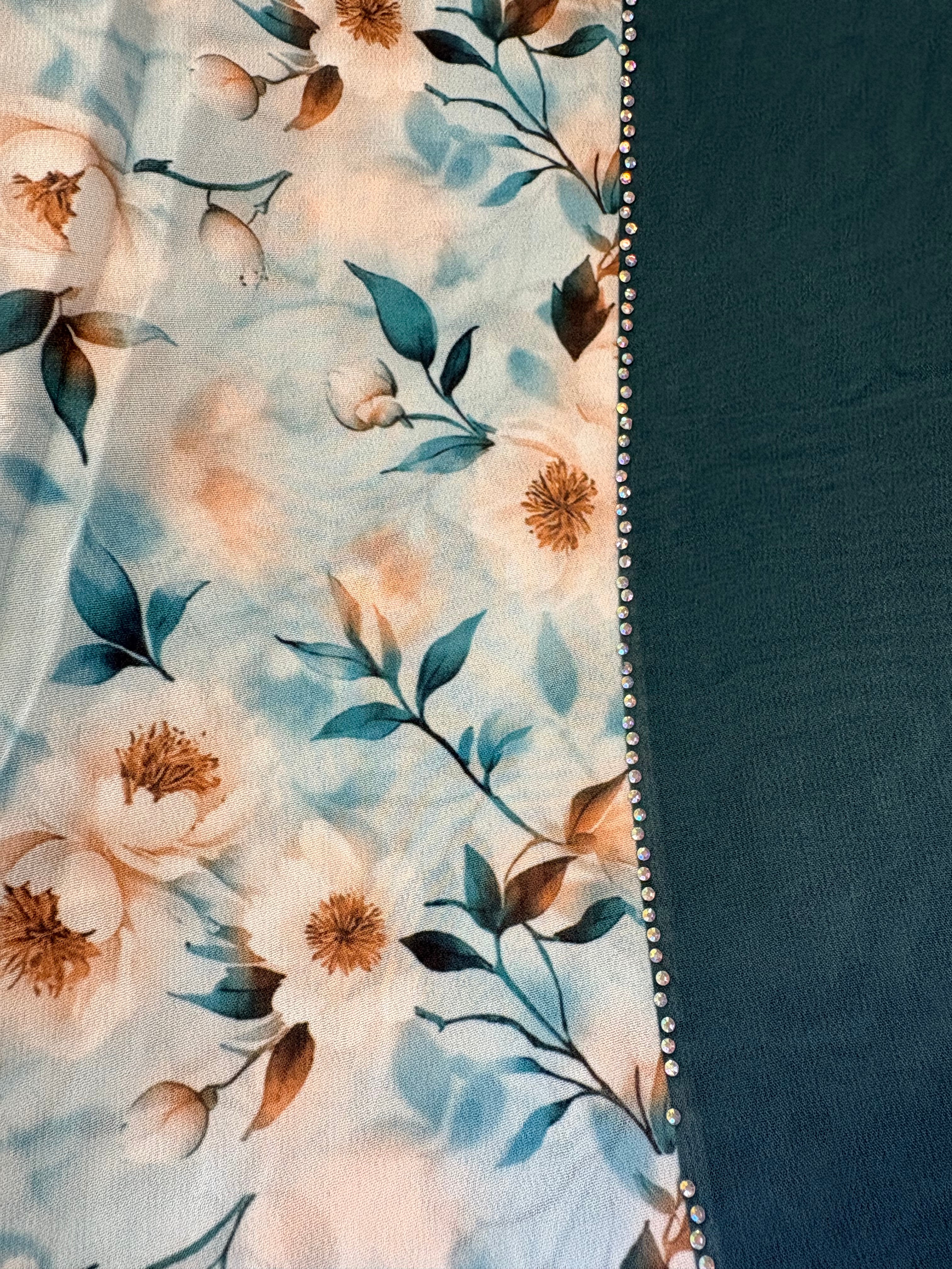 Cherry Blossom Floral Hijab