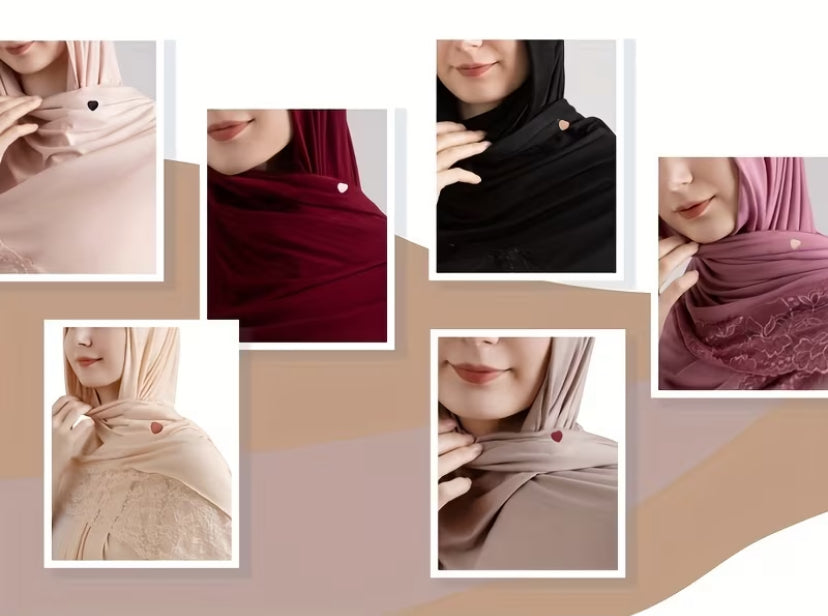 Hijab Magnets (heart shaped)