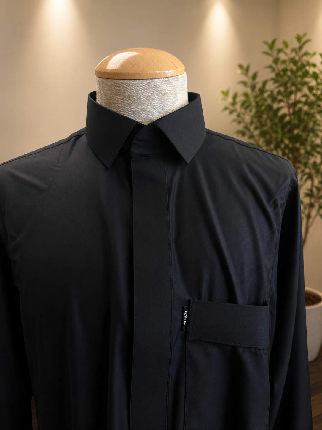 Hijazi Black Thobe