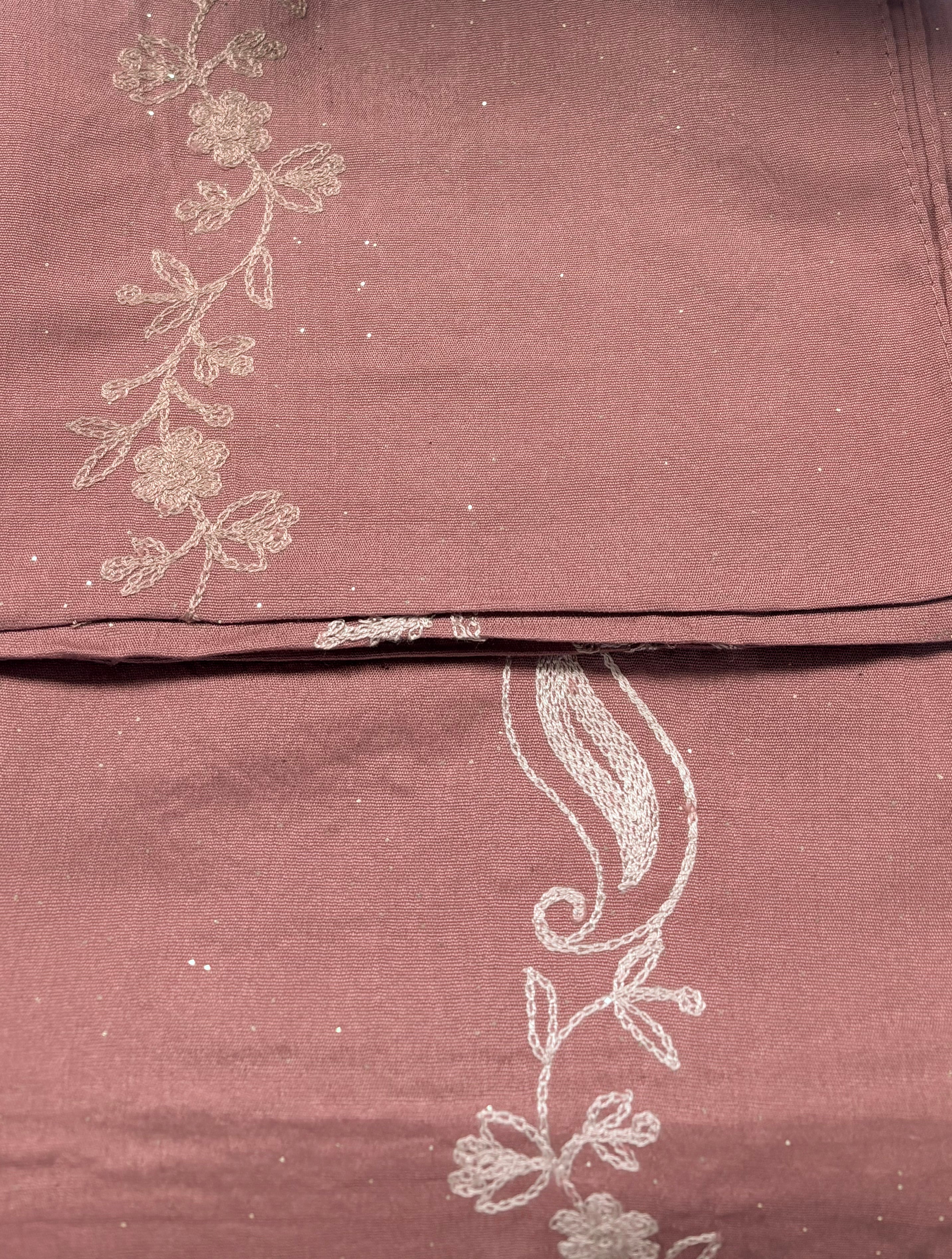 Floral Embroidered Hijab