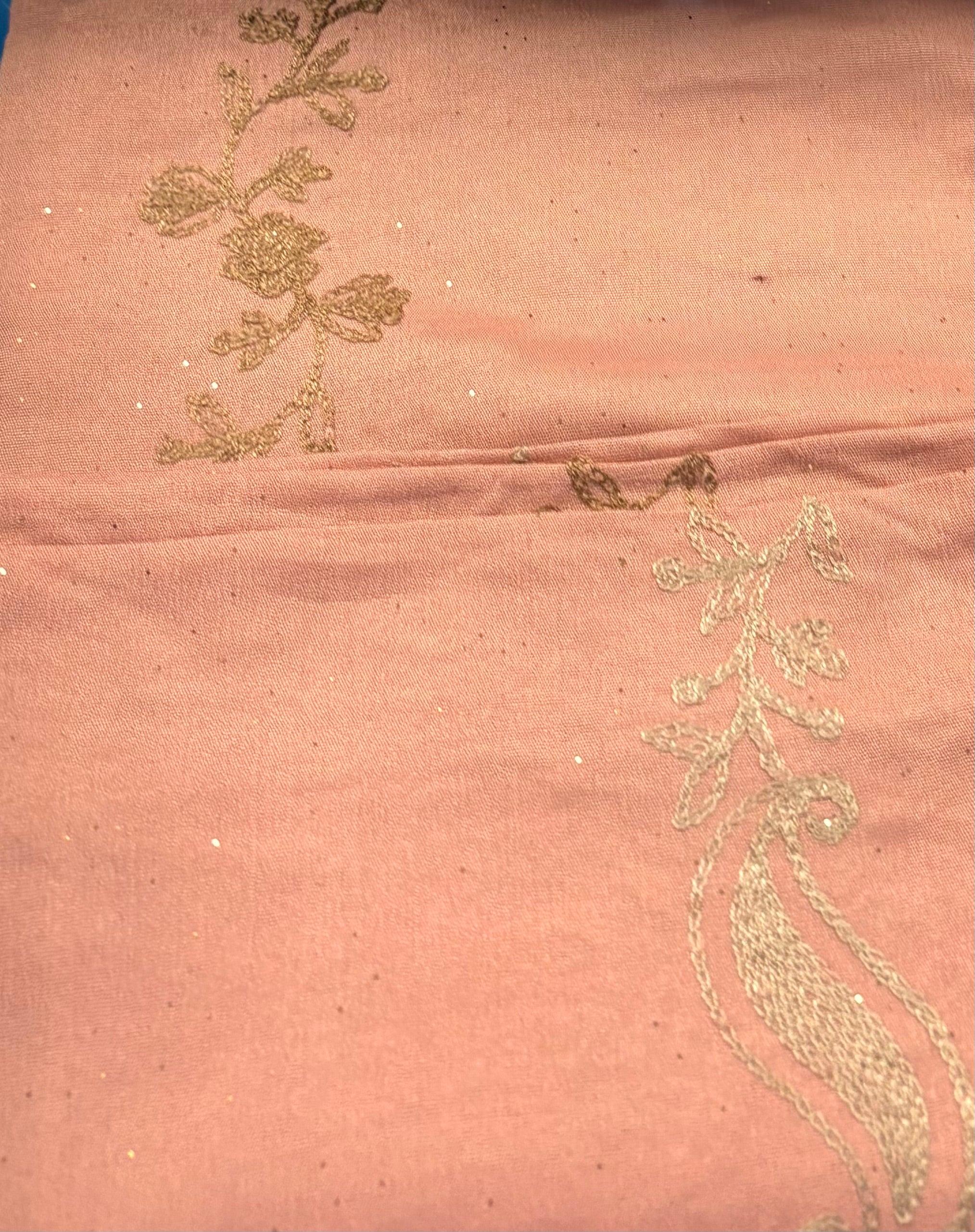 Floral Embroidered Hijab