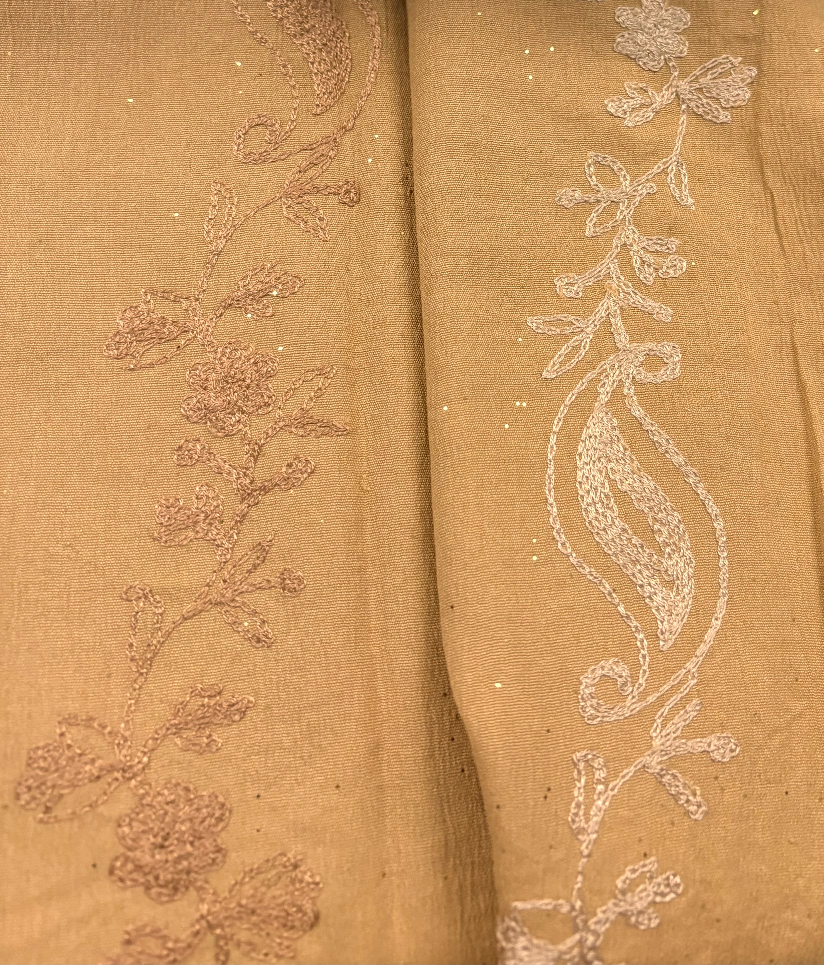 Floral Embroidered Hijab