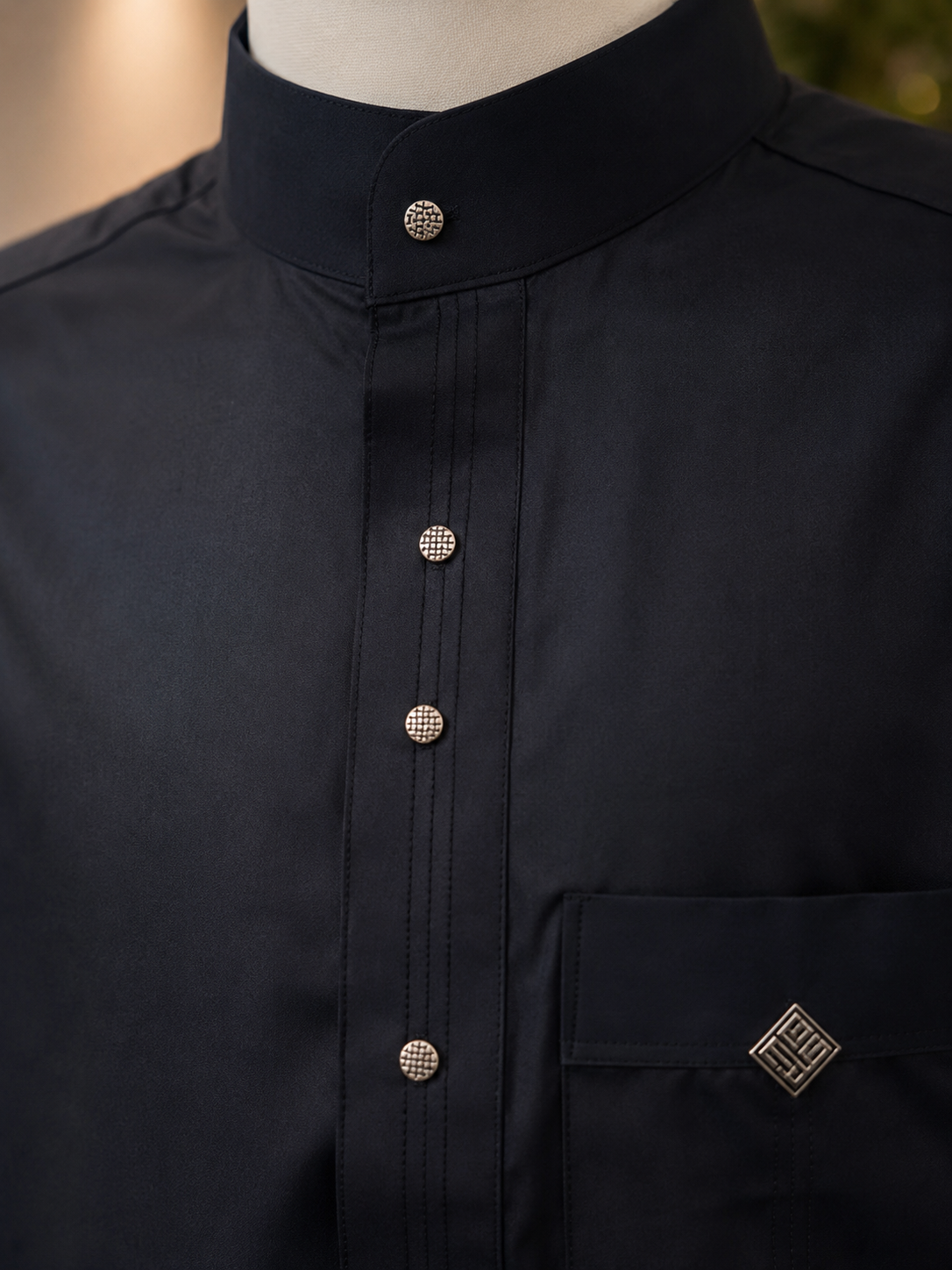 Hijazi Black Thobe