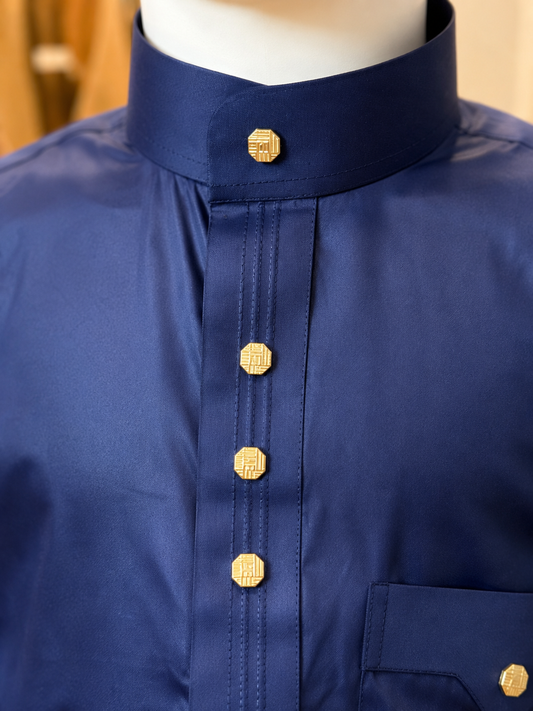Hijazi Navy Blue Thobe