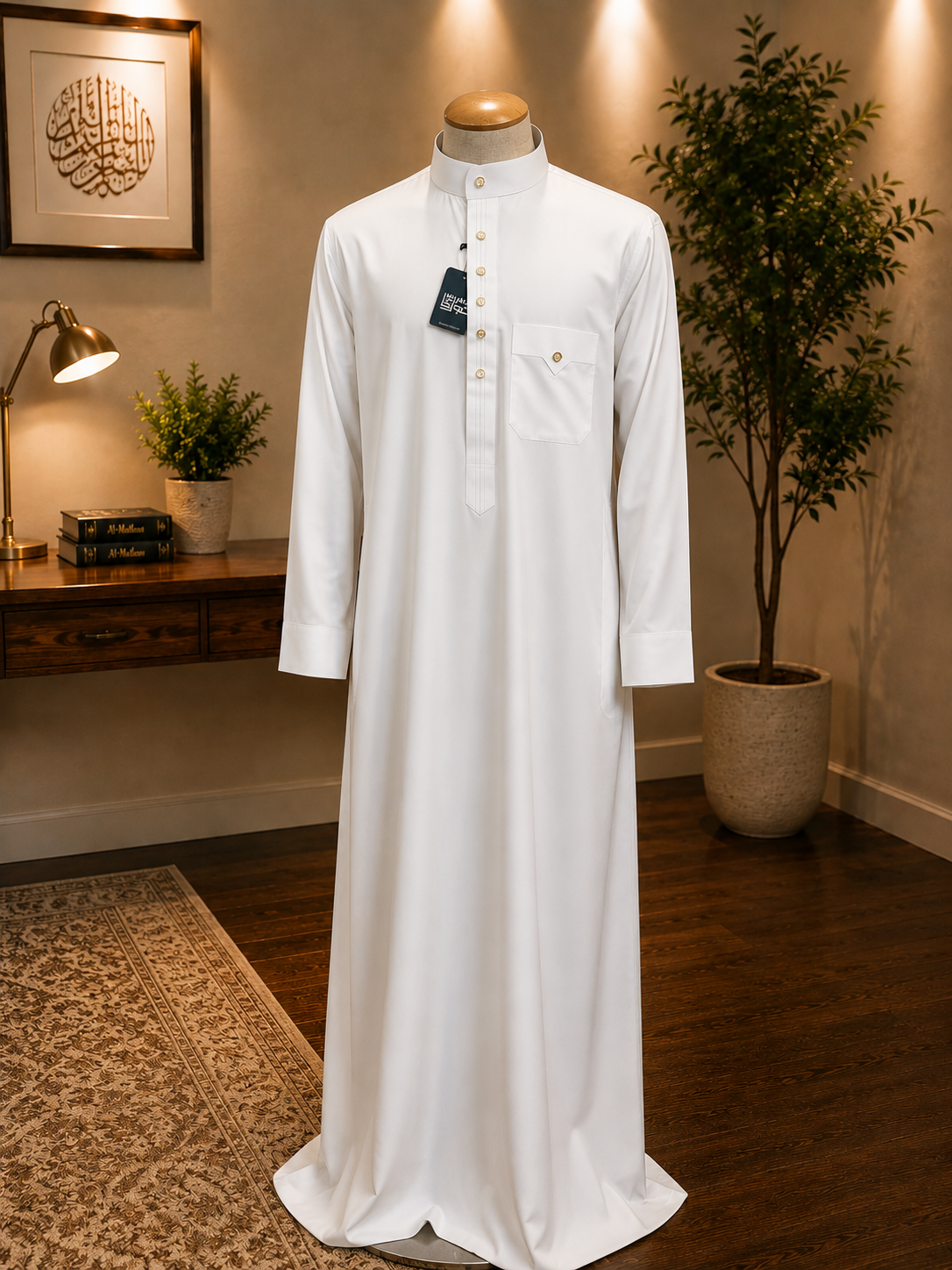 Hijazi White Thobe