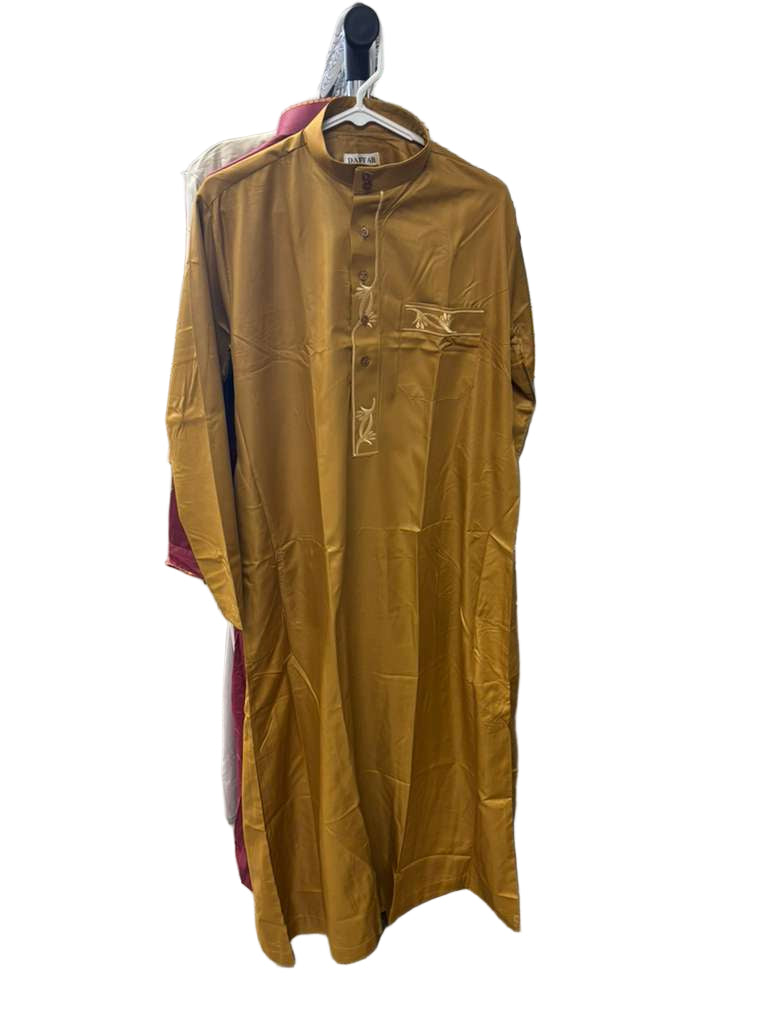 Embroidered Daffah Thobes