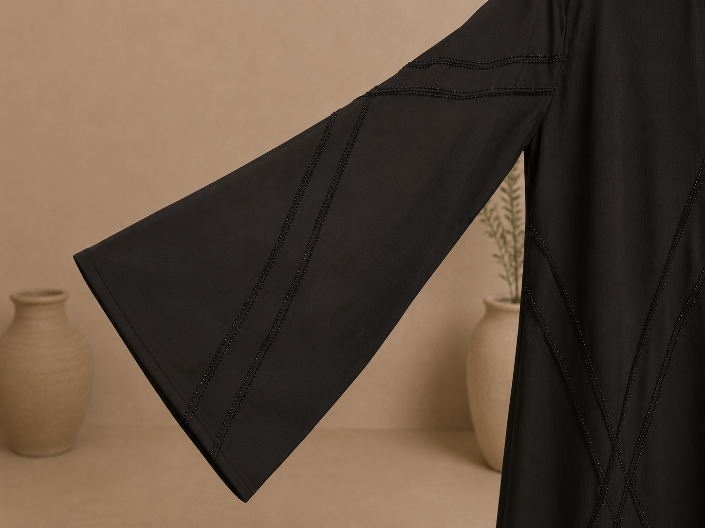 Girls Black Abaya