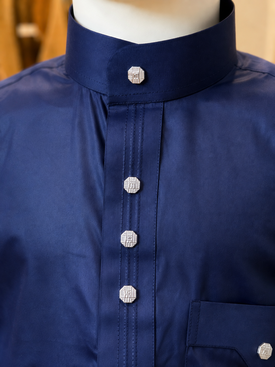 Hijazi Navy Blue Thobe