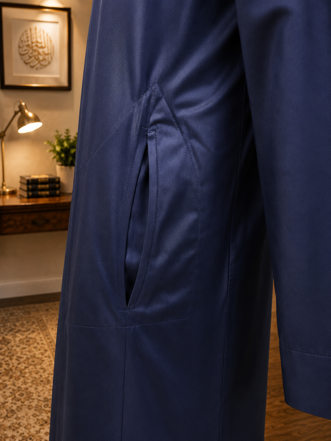 Hijazi Navy Blue Thobe