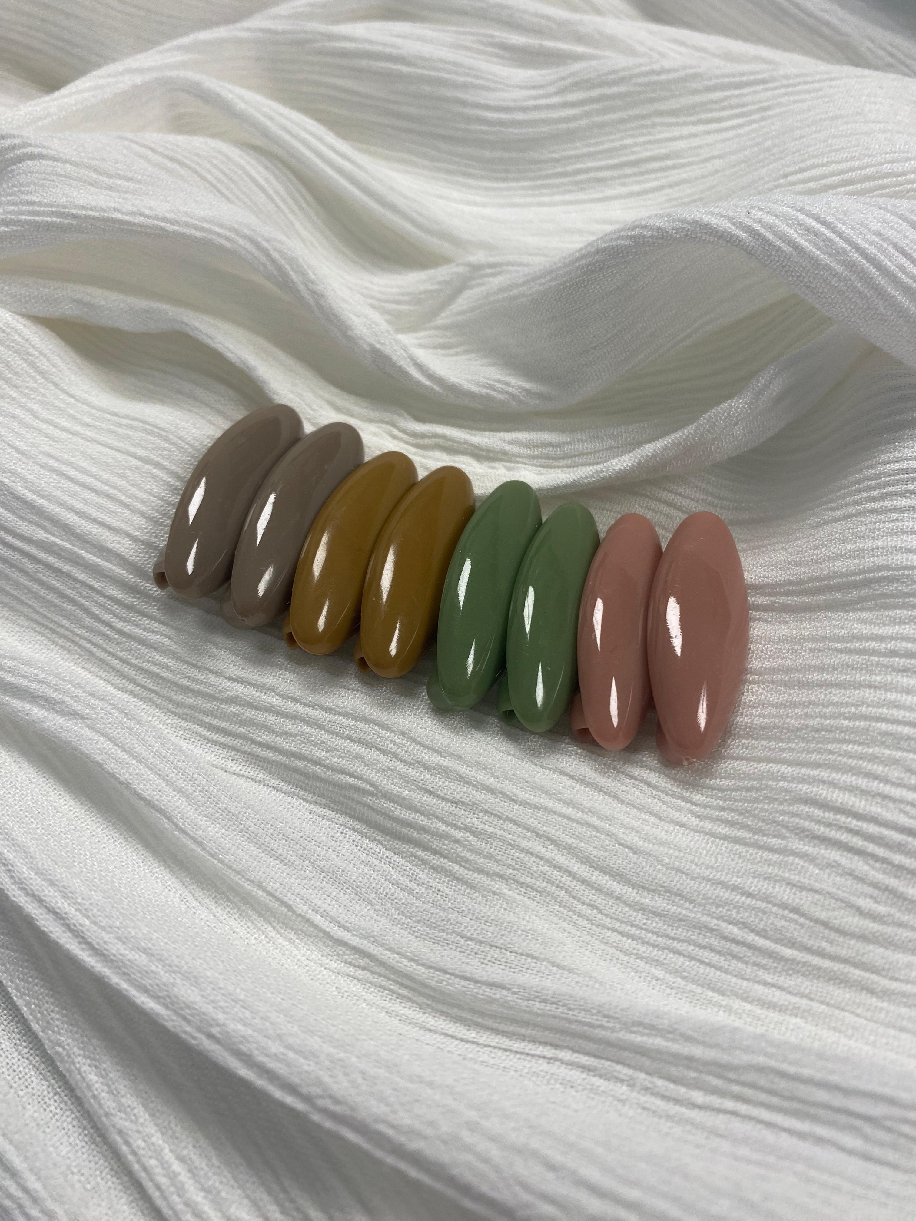 Oval Hijab Pins (8 Pack)