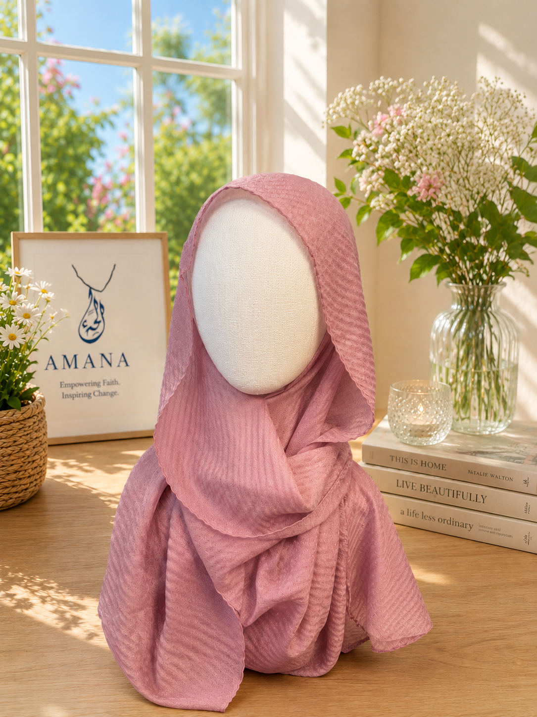 Glitter Crinkle Hijab