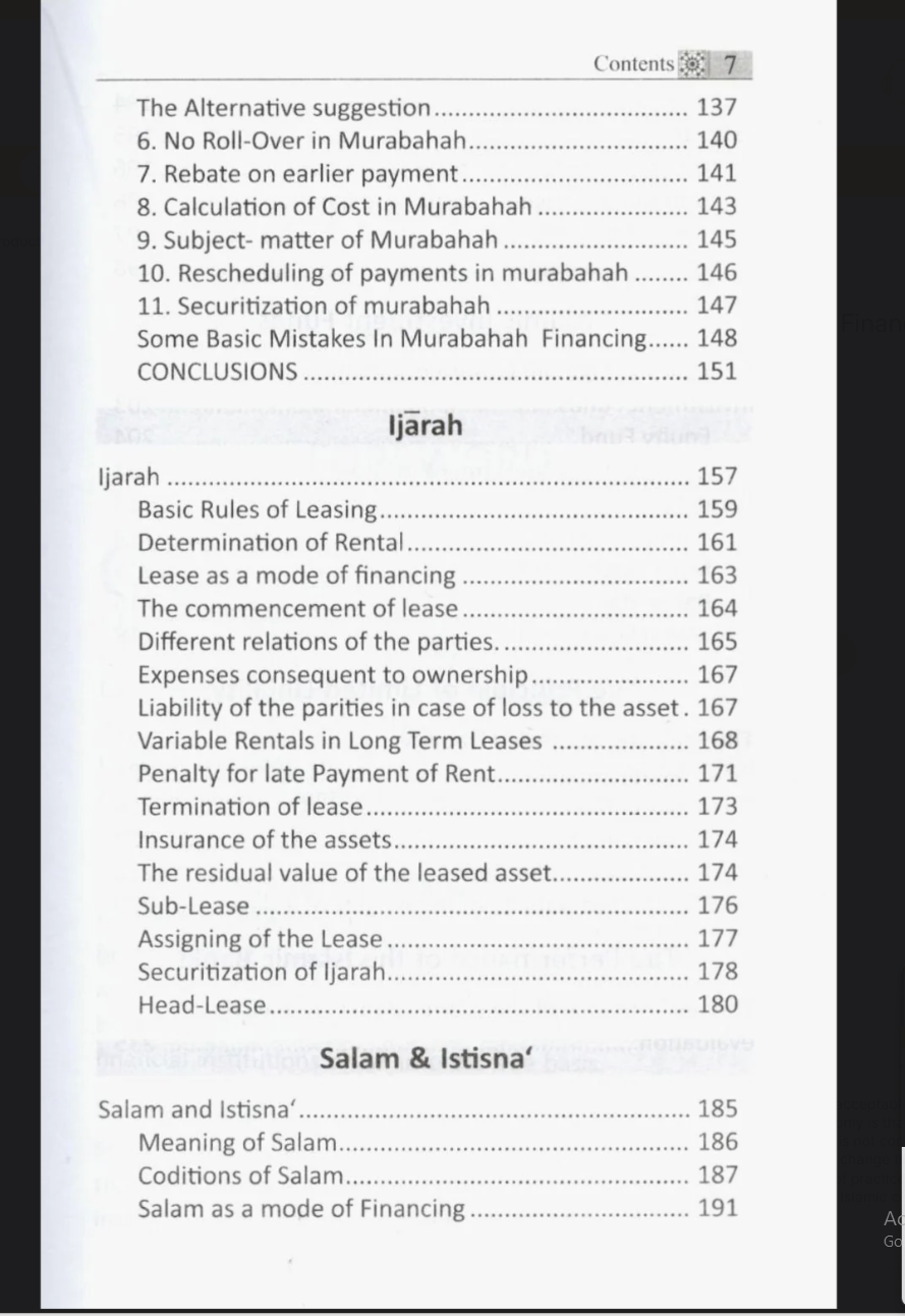 An Introduction to Islamic Finance