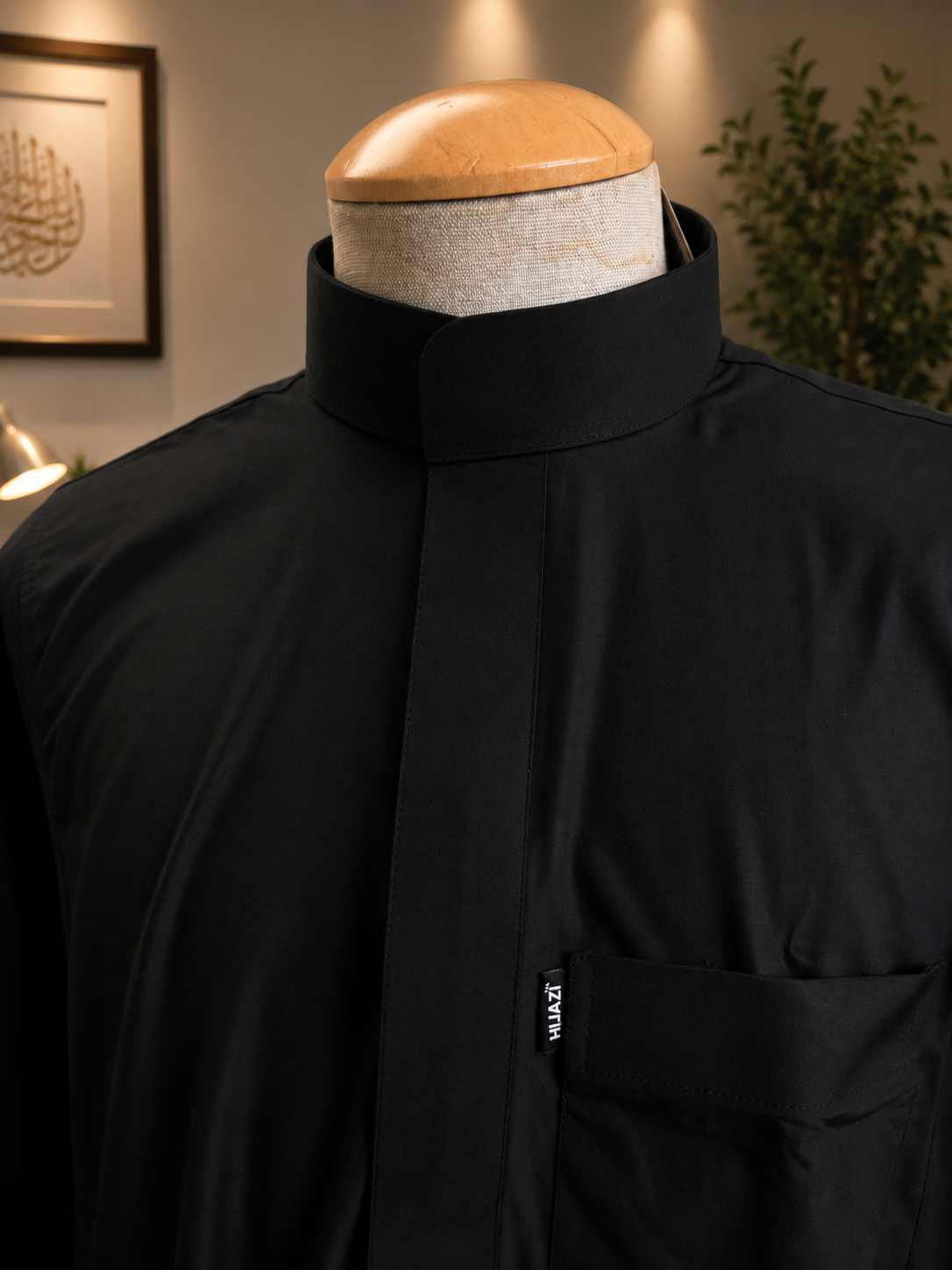 Hijazi Black Thobe