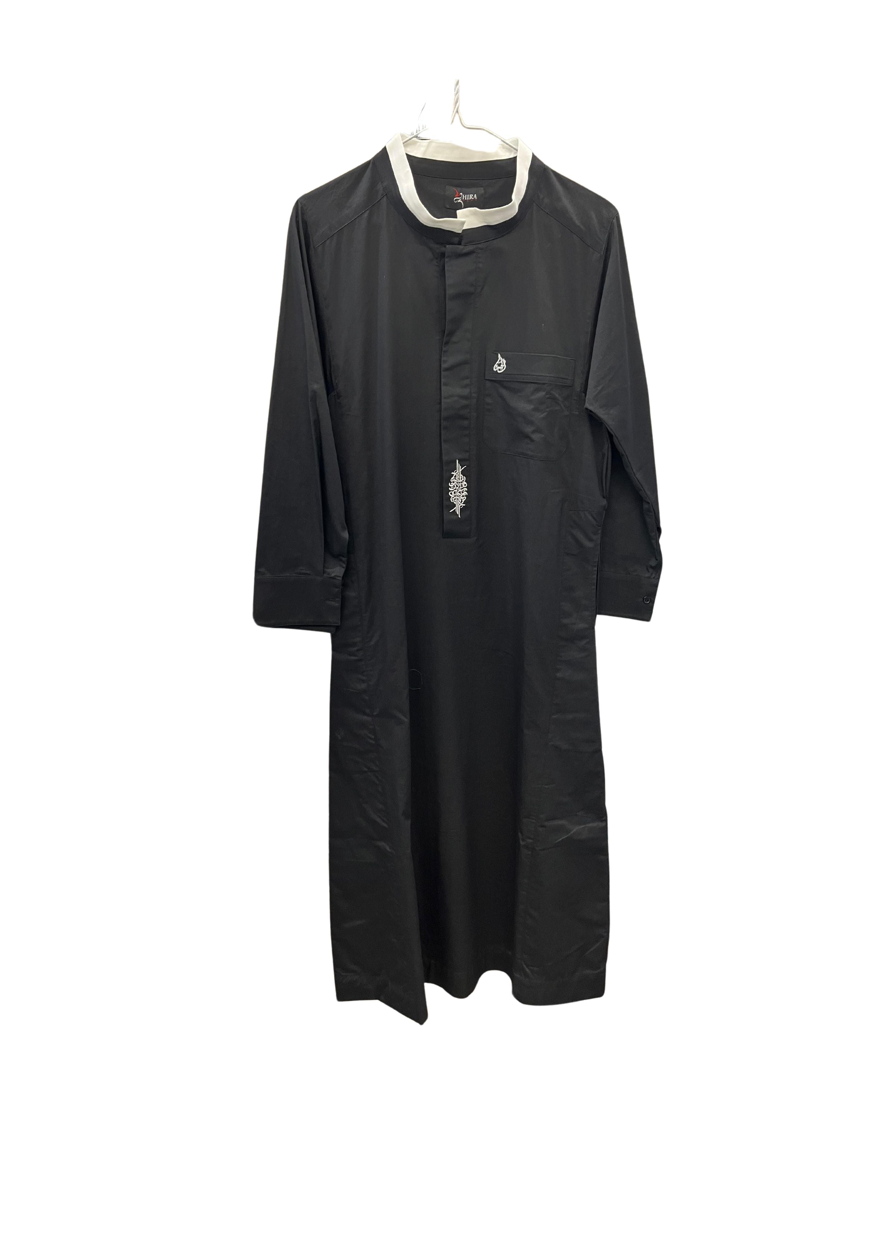 Hira Wear Black Thobe