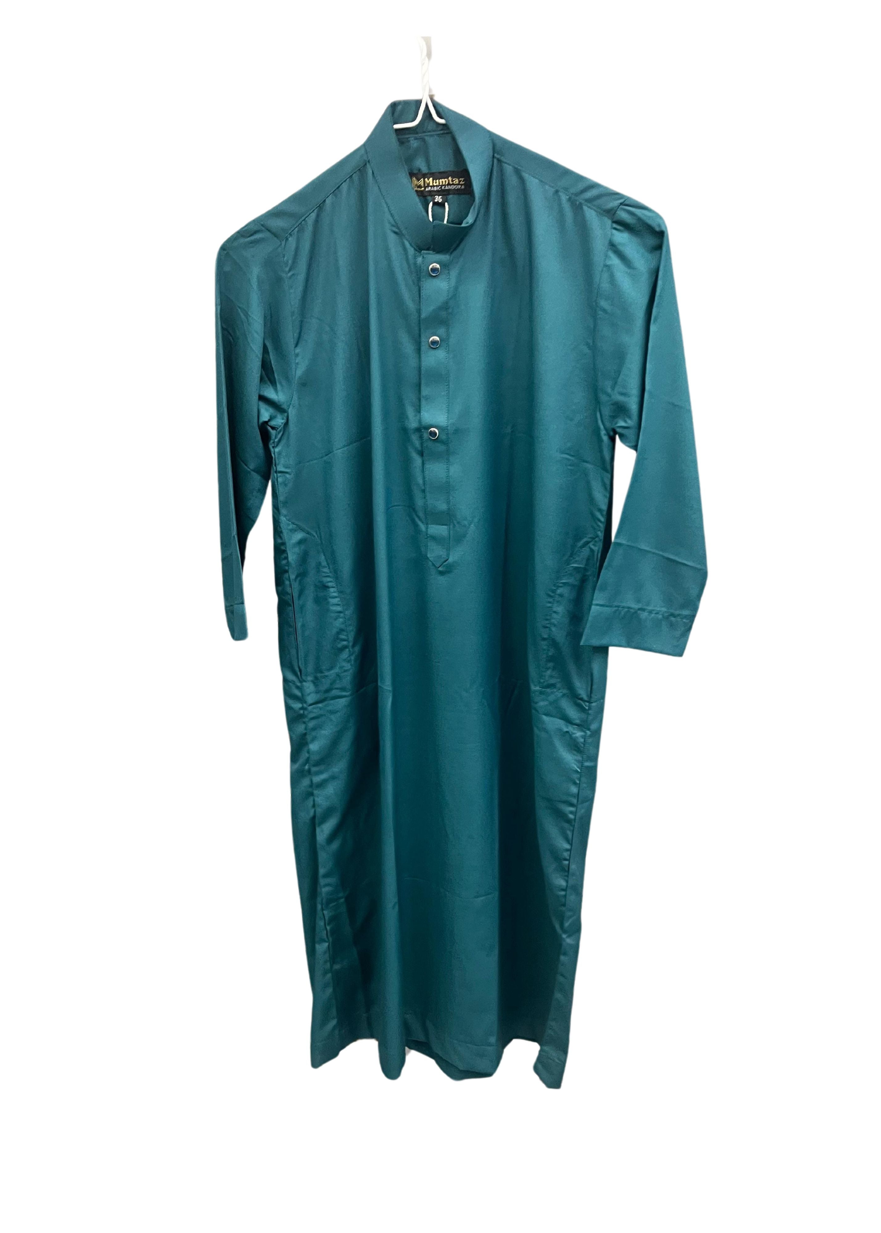 Turquoise Blue Kids Thobe