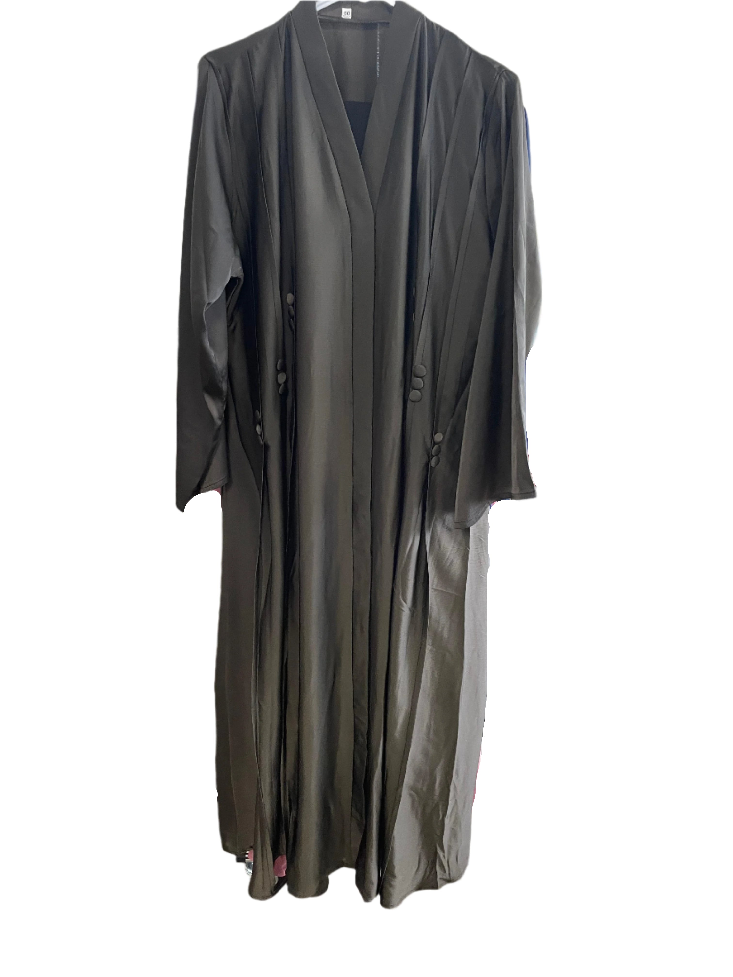Comfortable Side Button Design Abaya