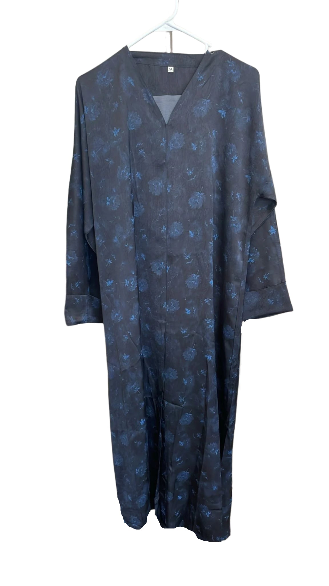 Silky Floral Print Abayas