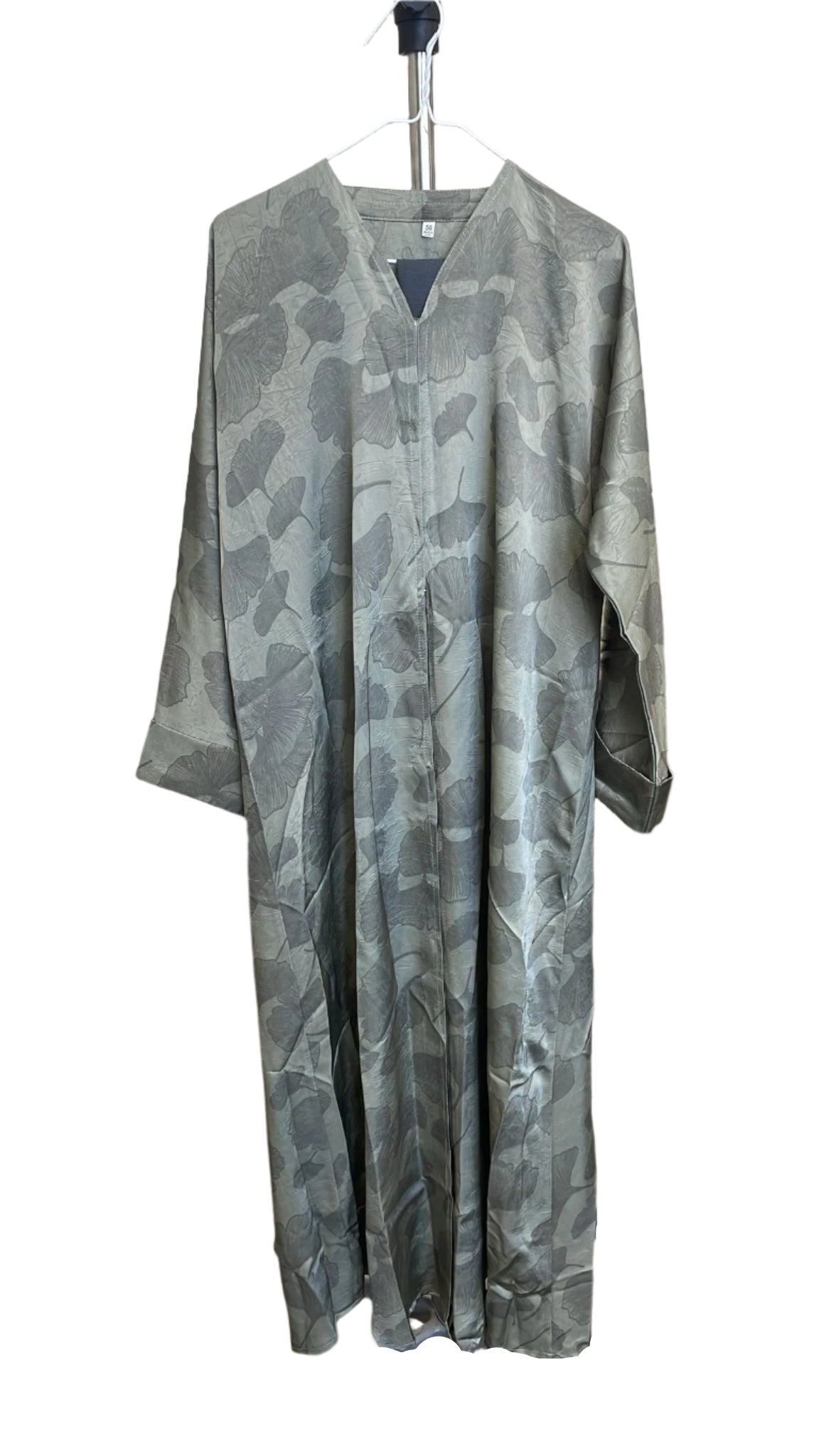 Silky Floral Print Abayas