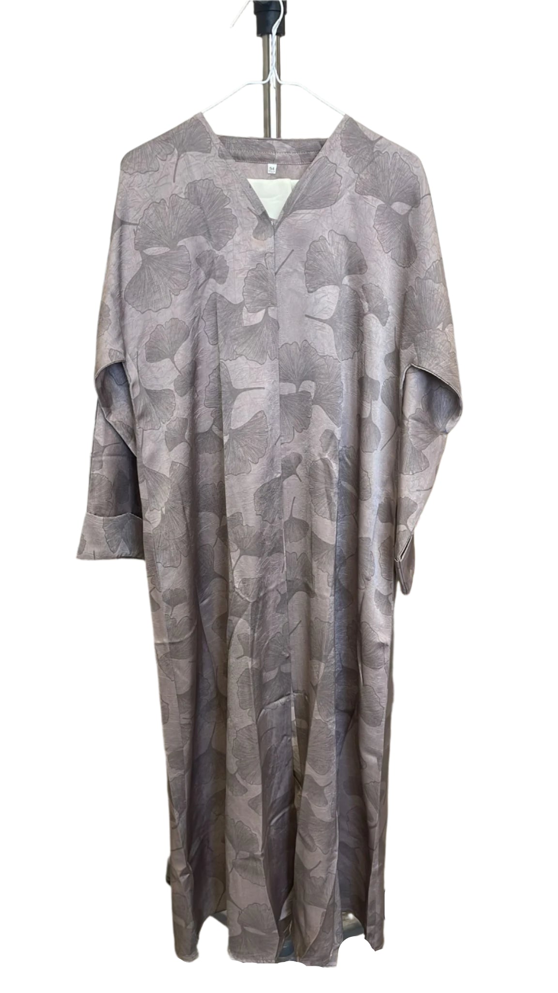 Silky Floral Print Abayas