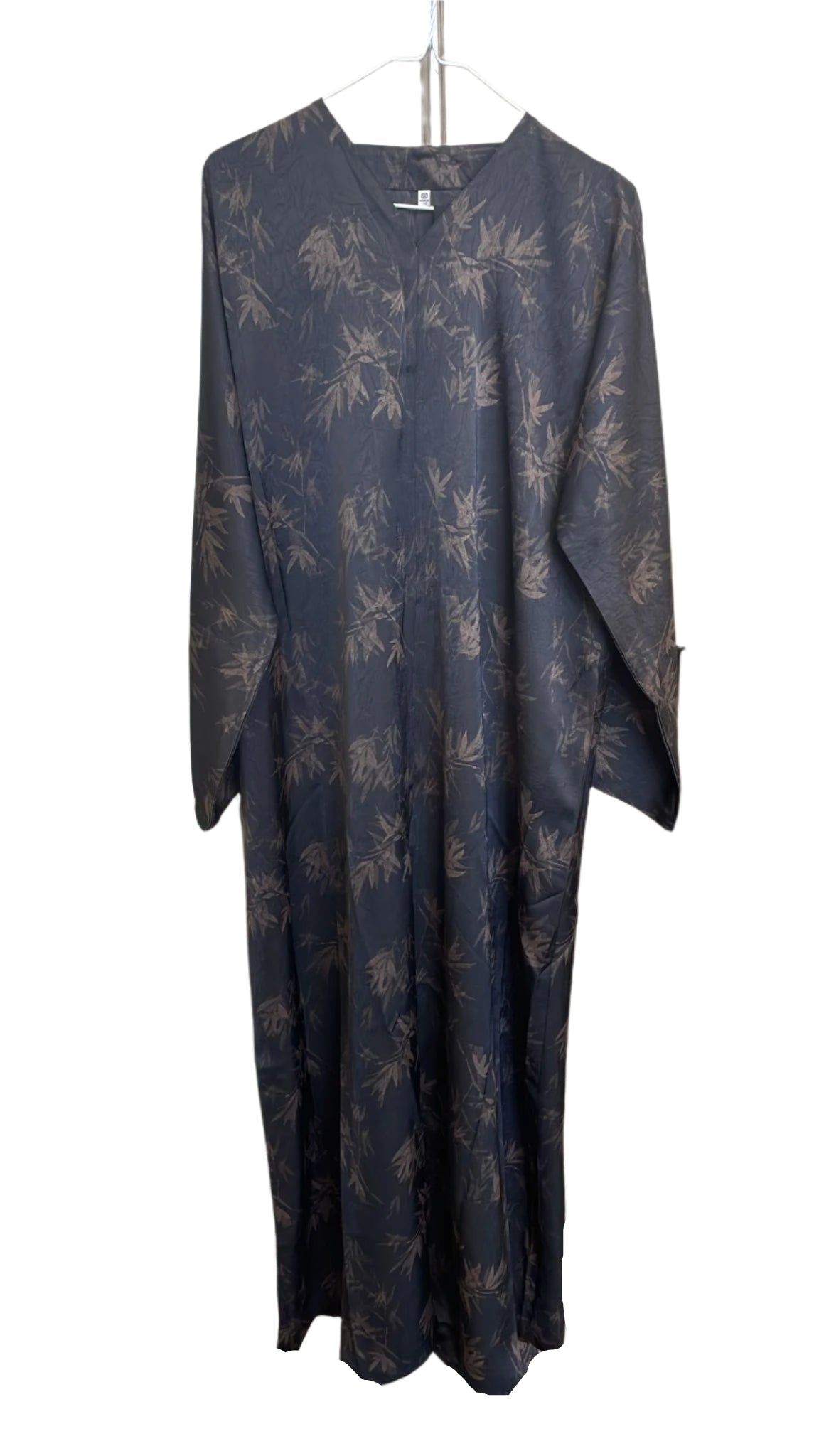 Silky Floral Print Abayas