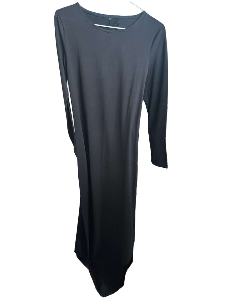 Plain Black Abaya