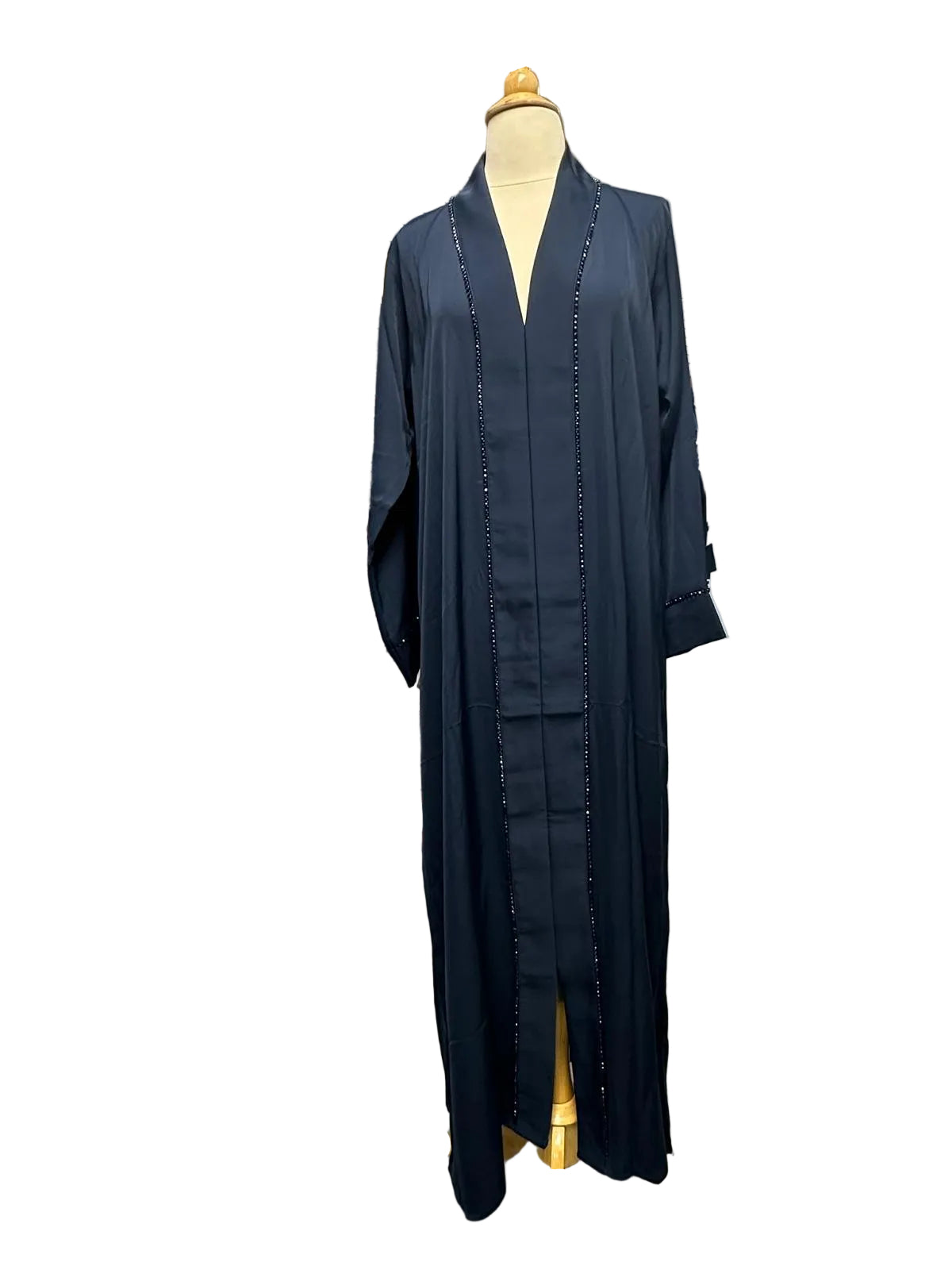 Front bead work, Abaya