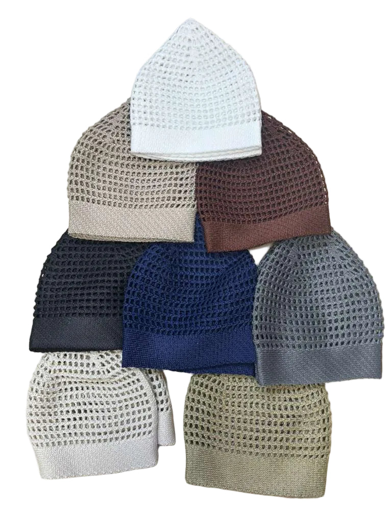 Net Kufi with Band