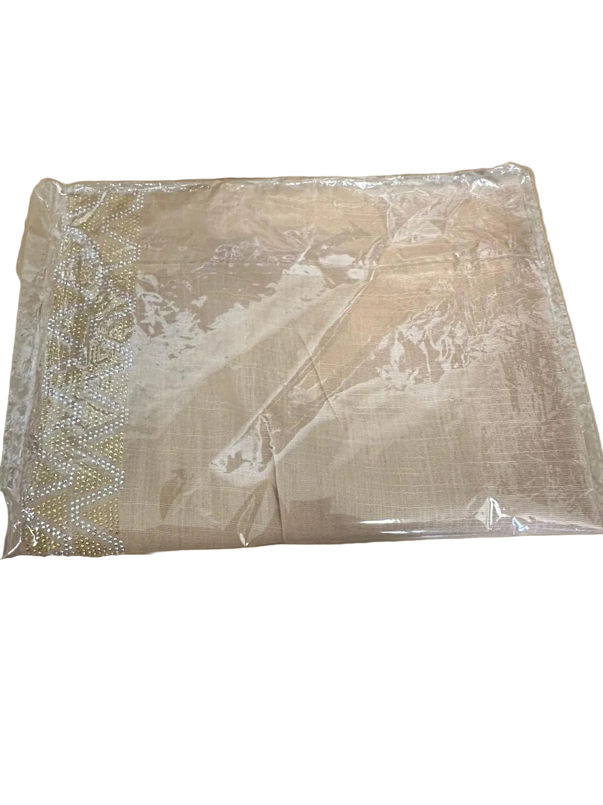 Cotton Hijab With Triangle Stonework