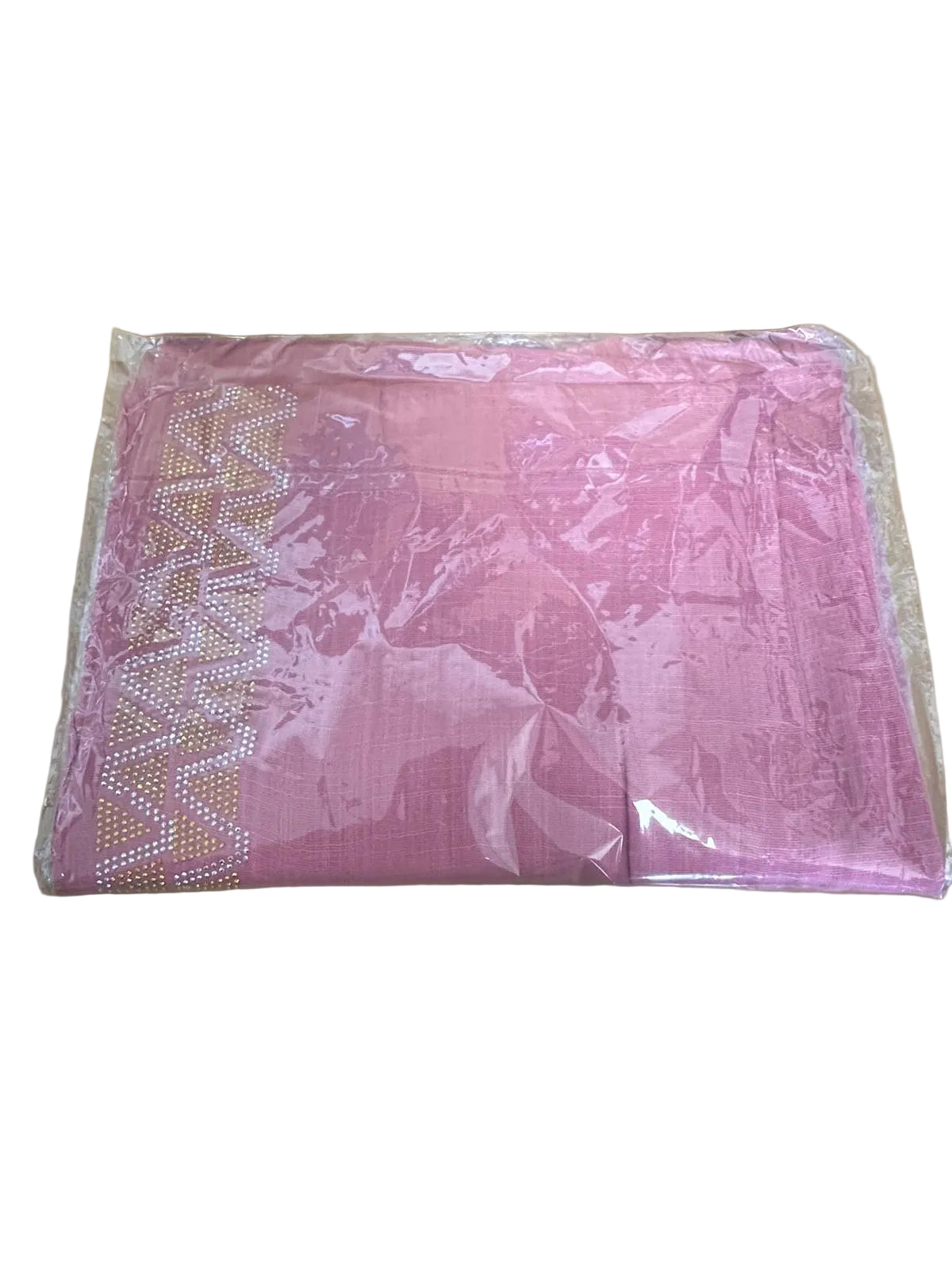 Cotton Hijab With Triangle Stonework