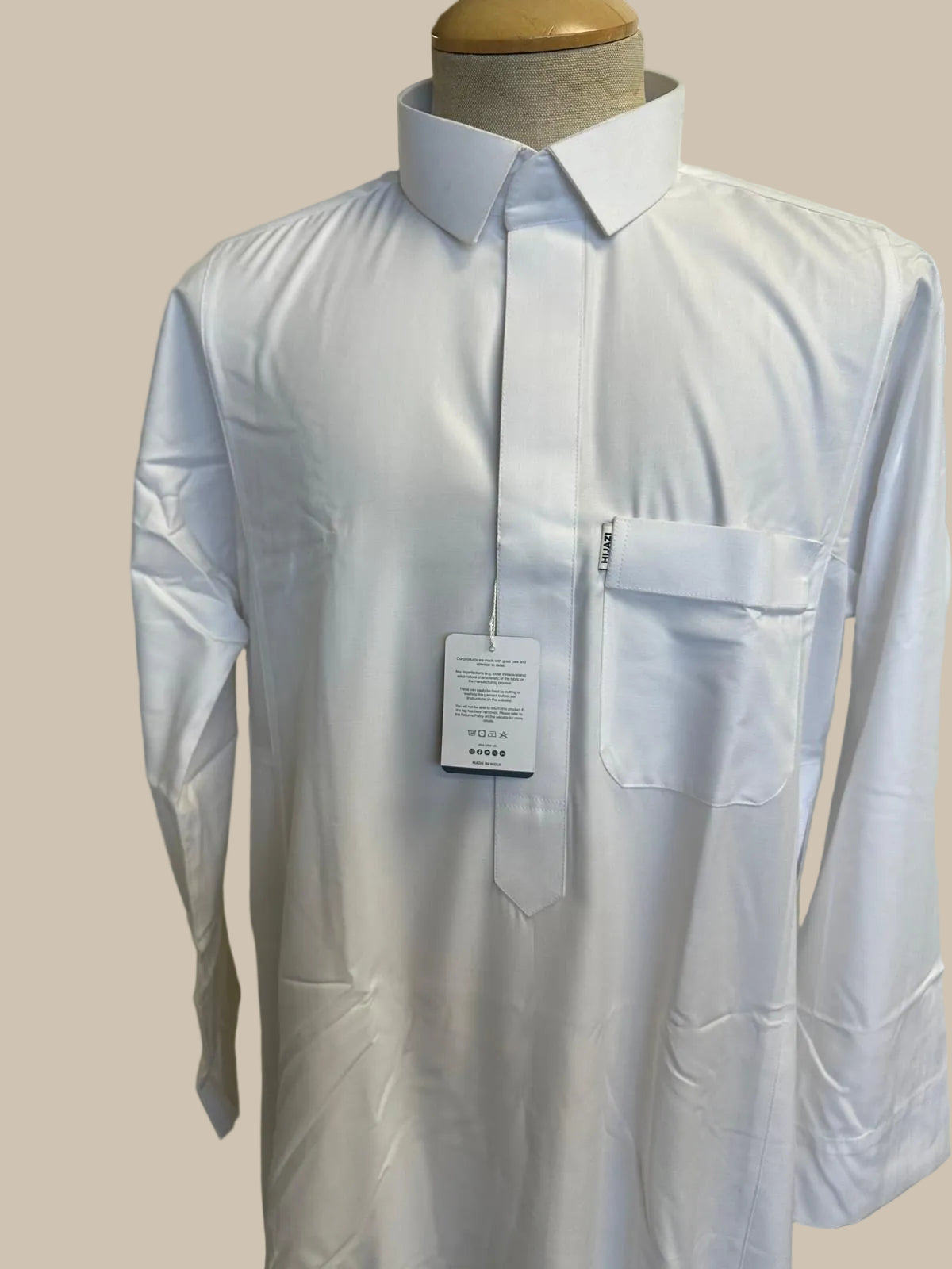 Hijazi White Thobe