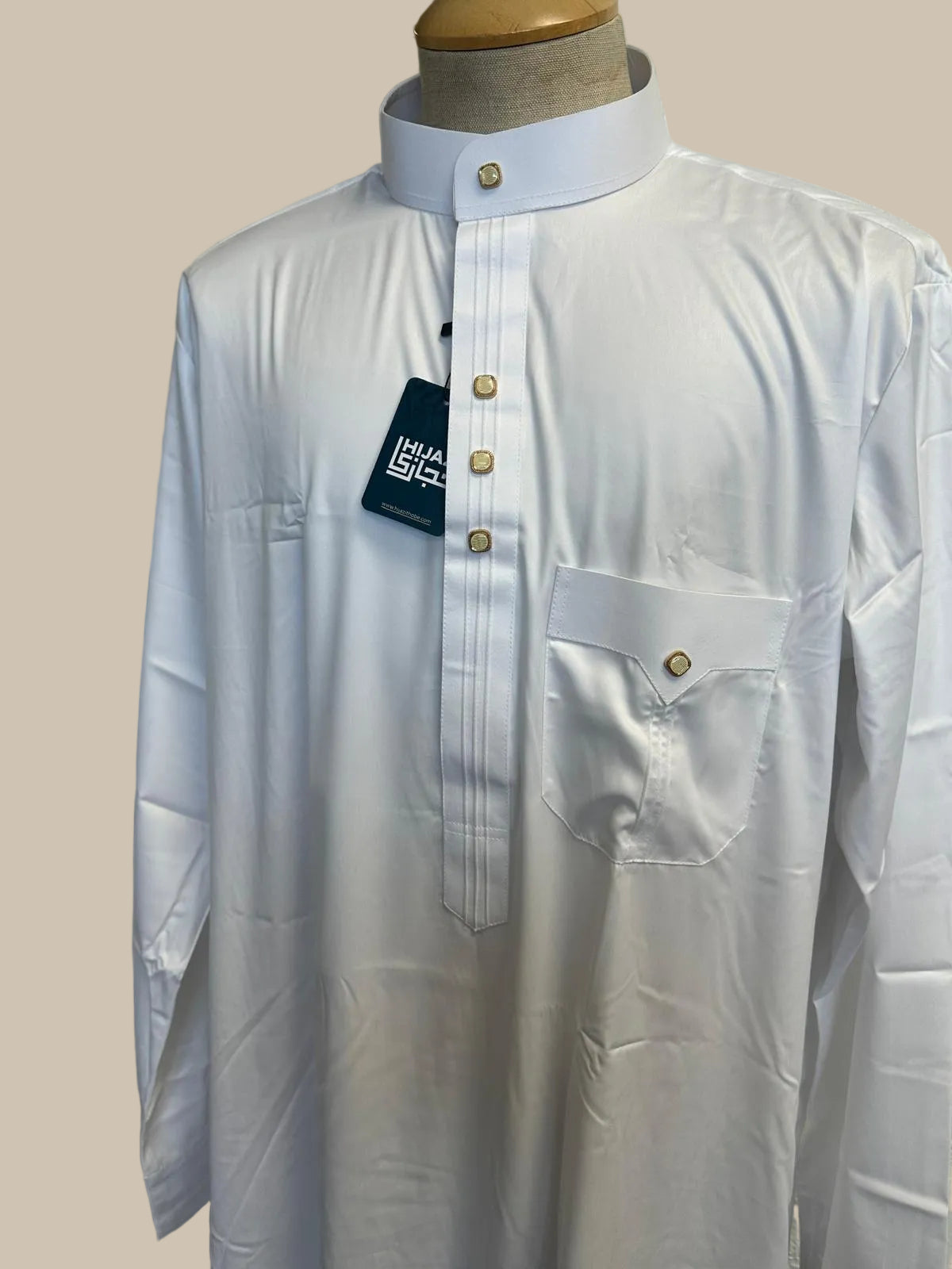 Hijazi White Thobe