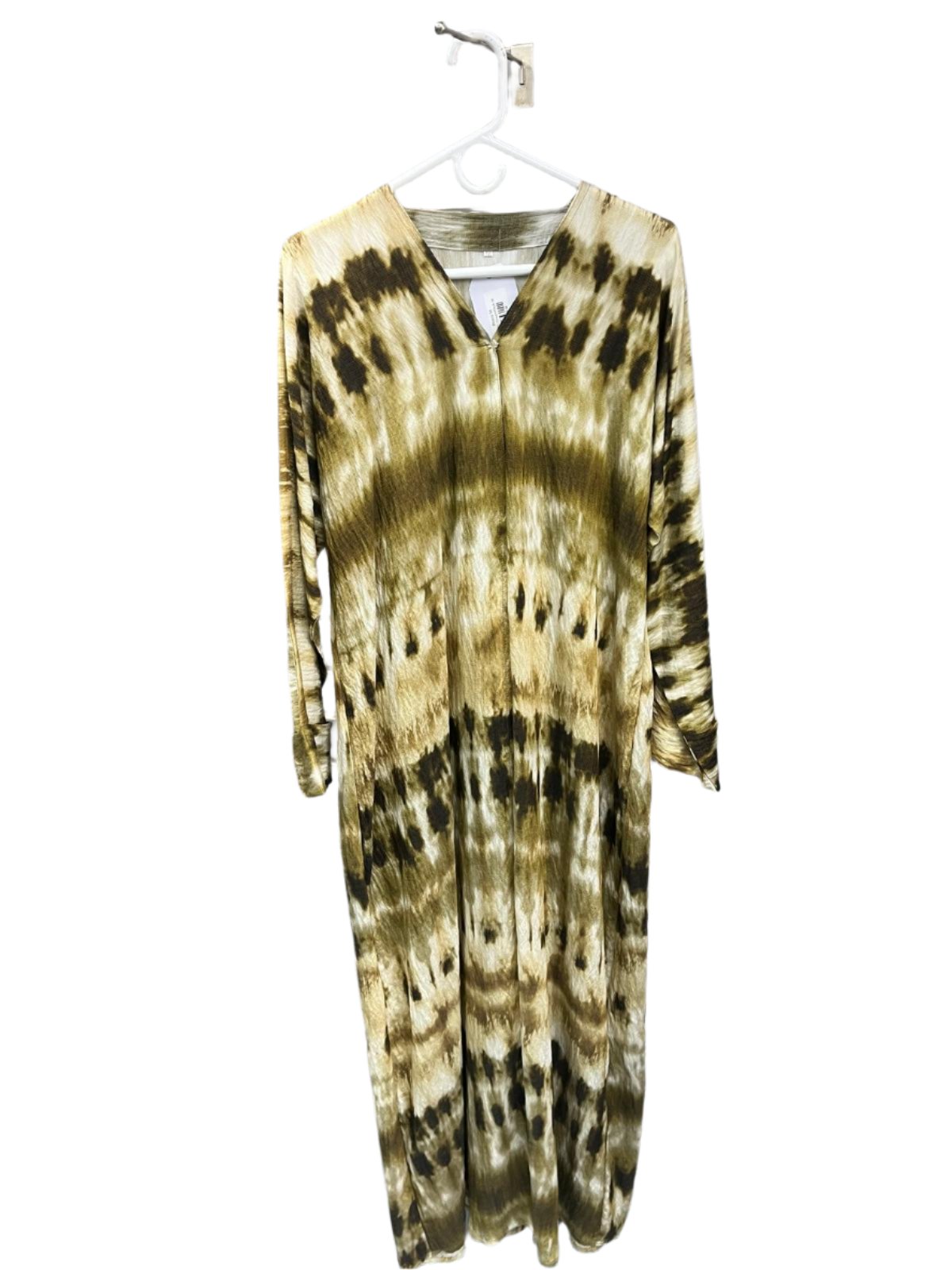 Tie Dye Button Up Abaya