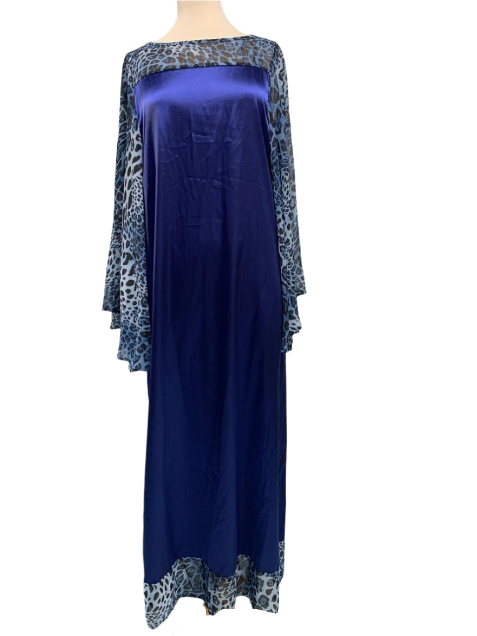 Animal Print Sleeve Dress