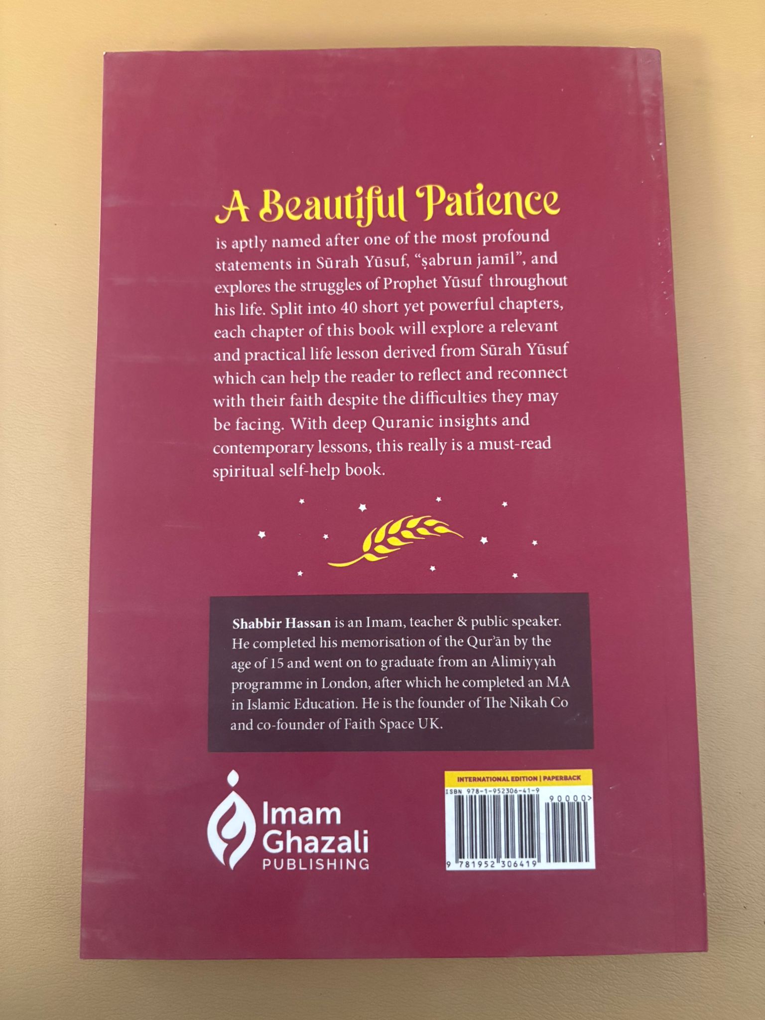 A Beautiful Patience 40 Life Lessons from Surah Yusuf
