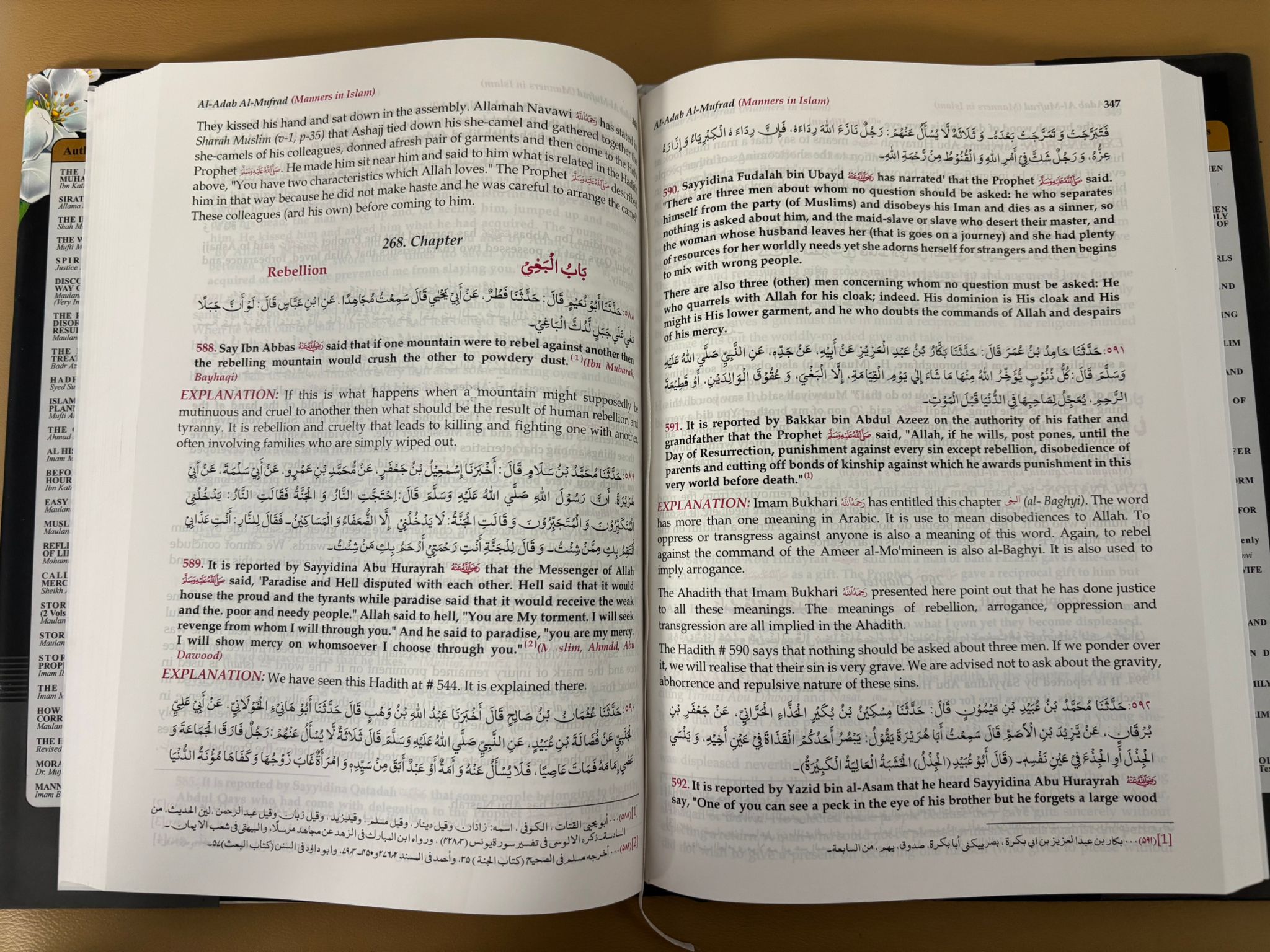 Al Adab Al Mufrad Manners in Islam