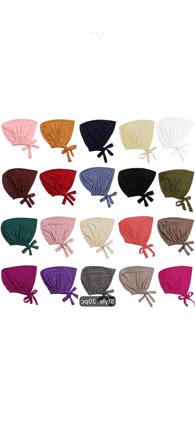 Hijab Under cap with elastic