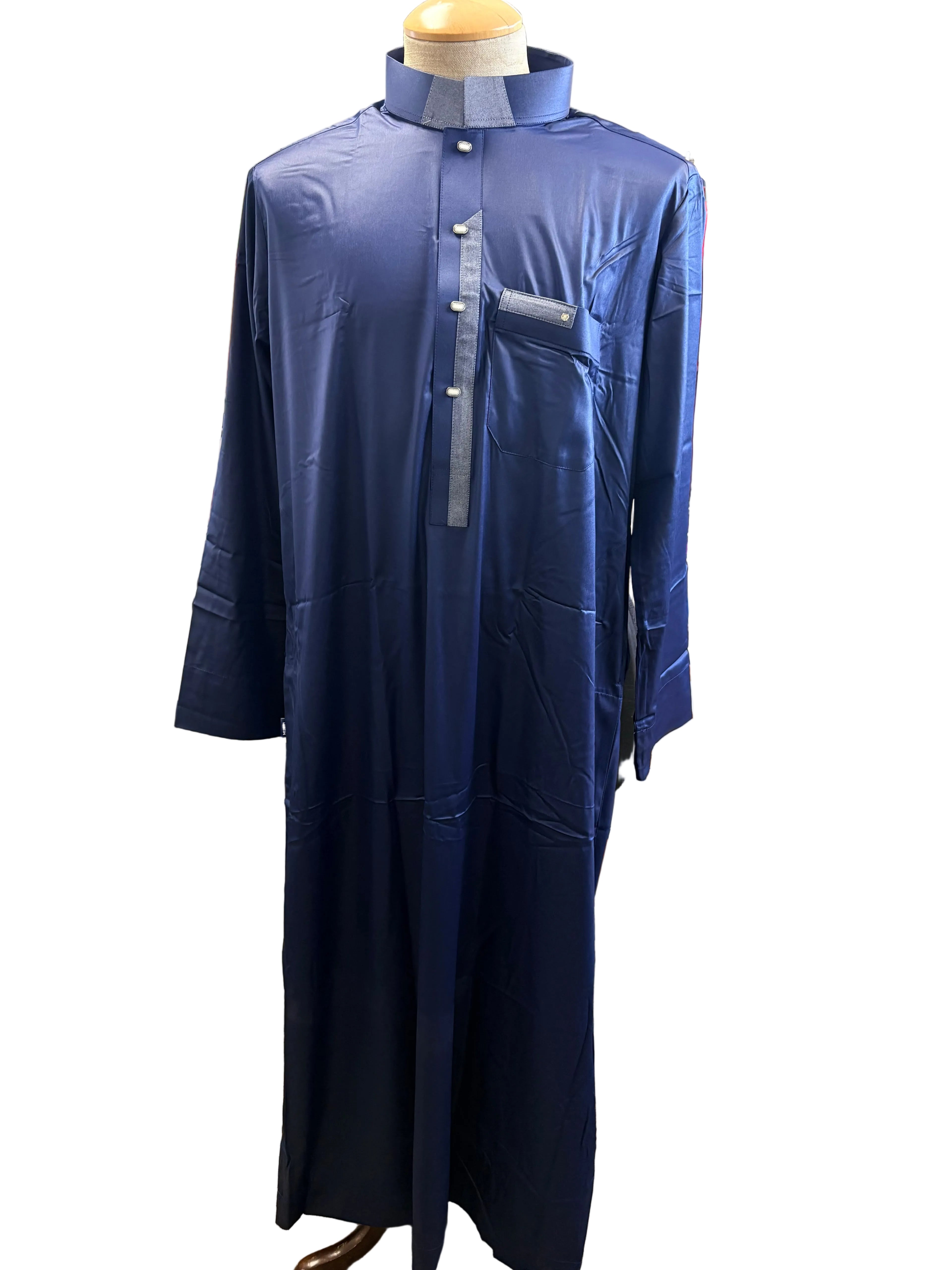 Hijazi Navy Blue Thobe