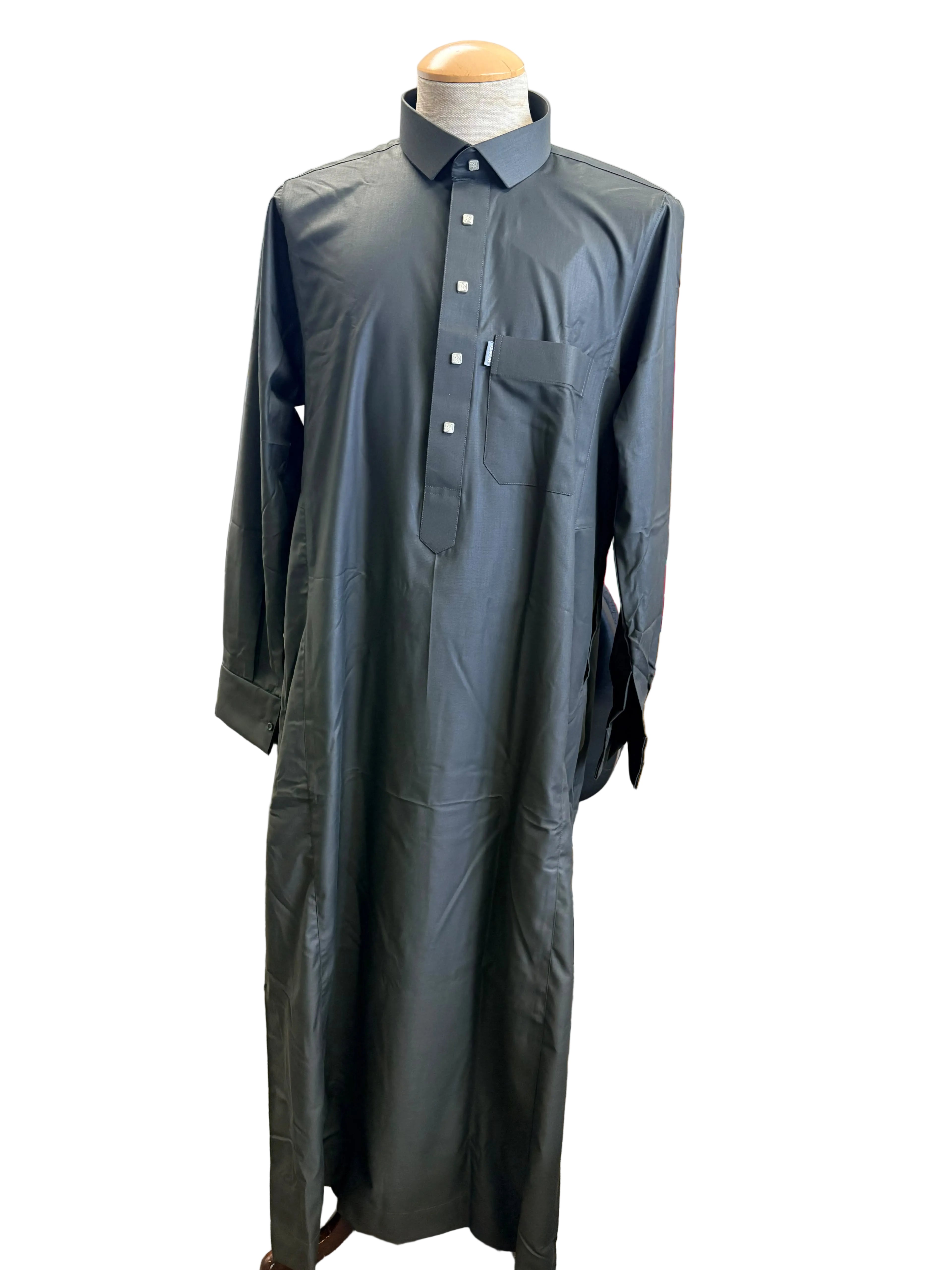 Hijazi Dark Gray Thobe