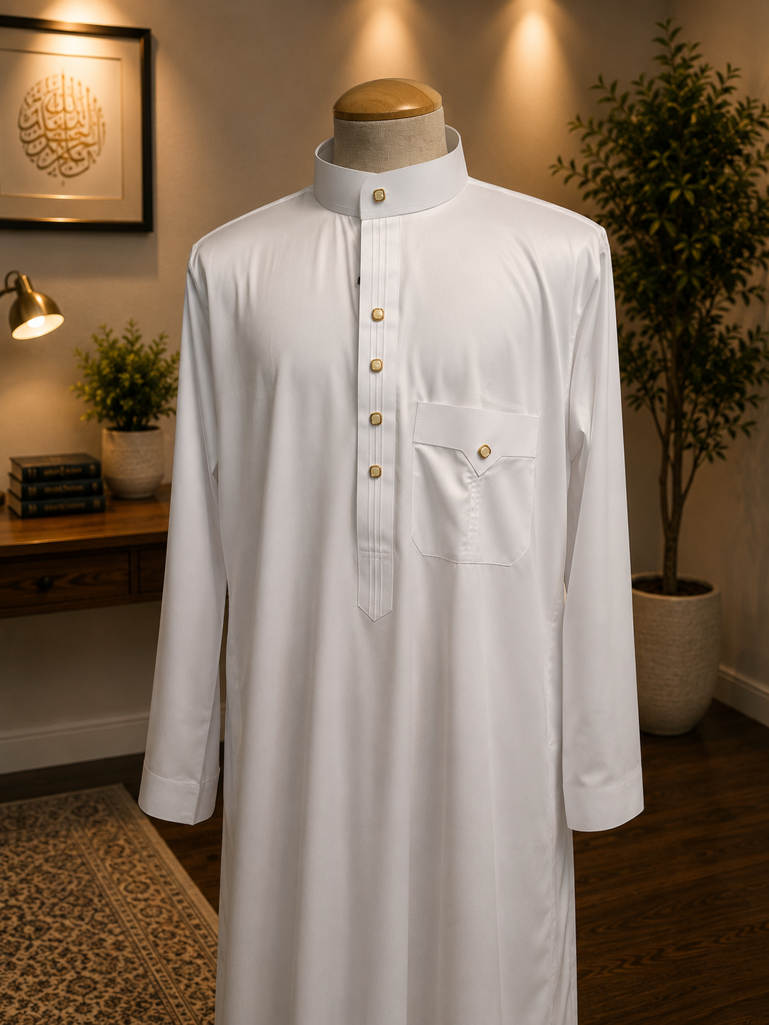 Hijazi White Thobe