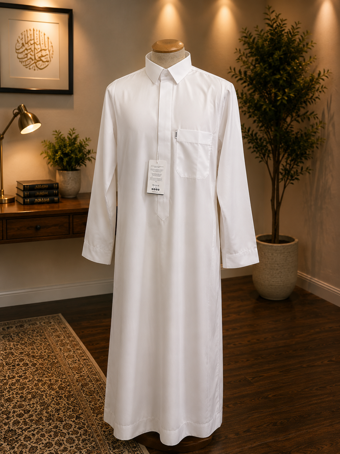 Hijazi White Thobe