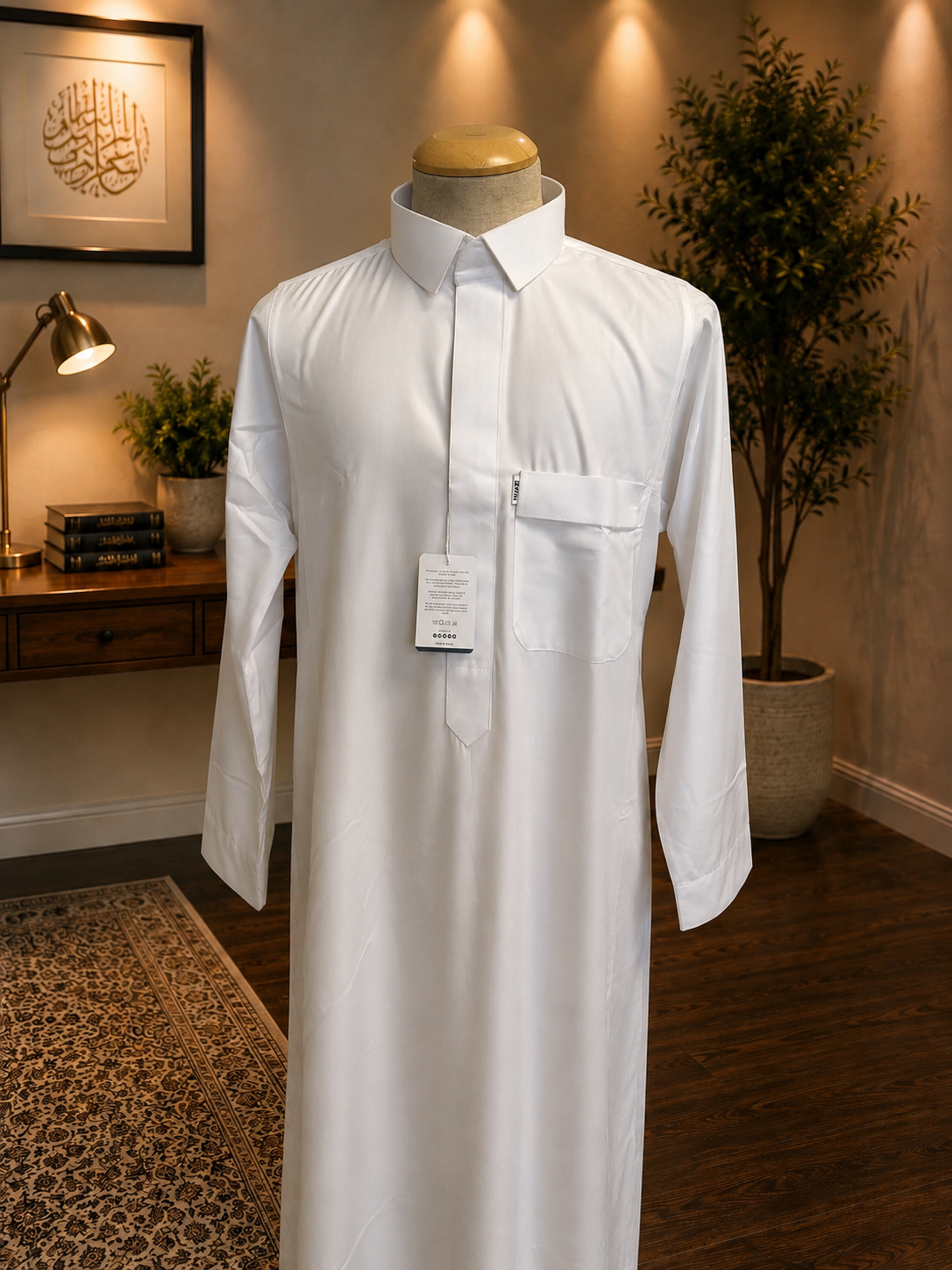 Hijazi White Thobe