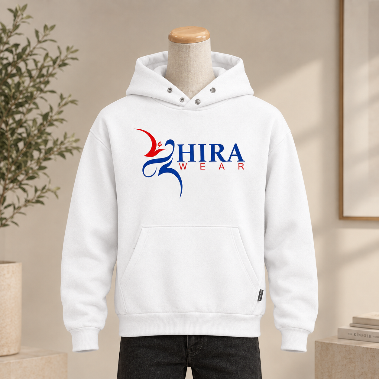 HIRA WEAR White hoodie