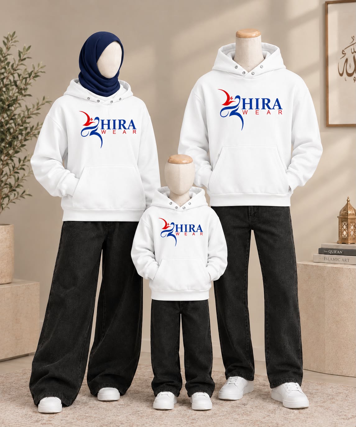 HIRA WEAR White hoodie