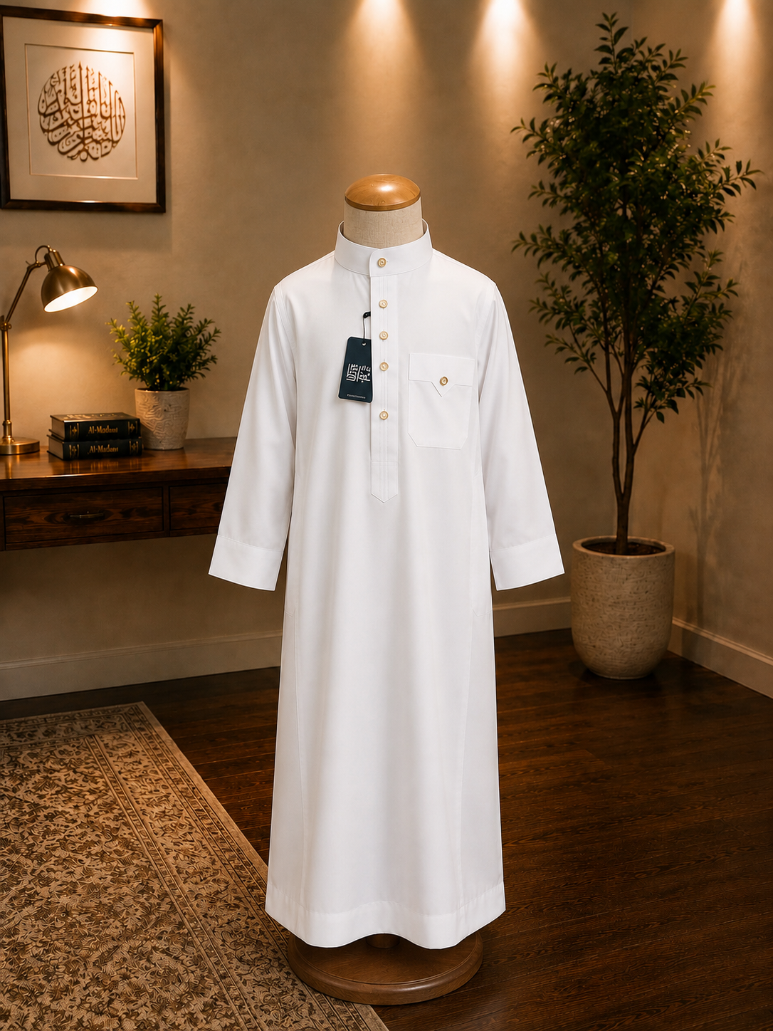 Hijazi White Thobe