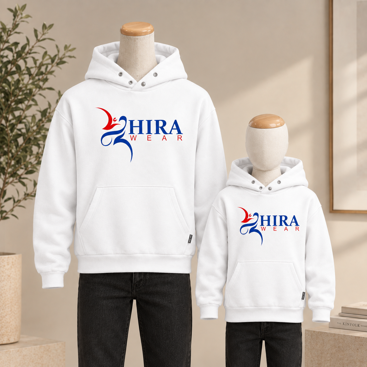 HIRA WEAR White hoodie