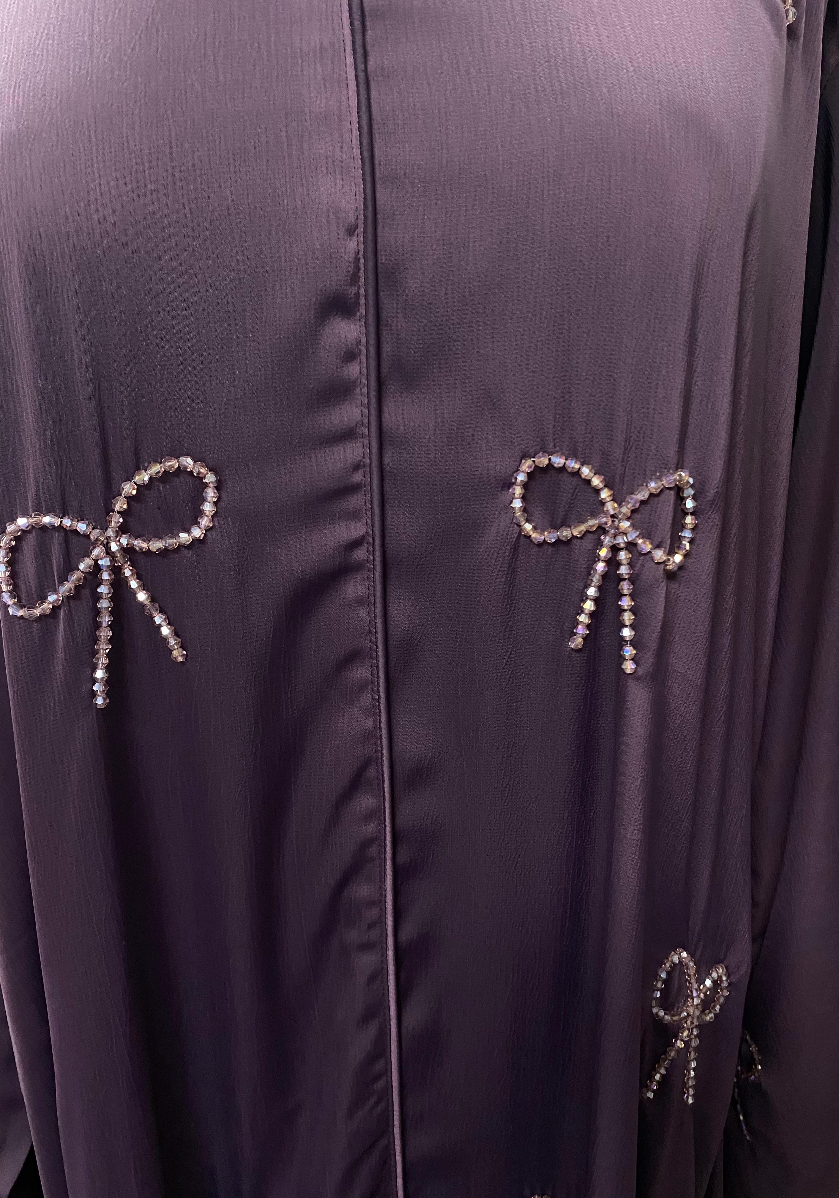 Bead Design Abaya